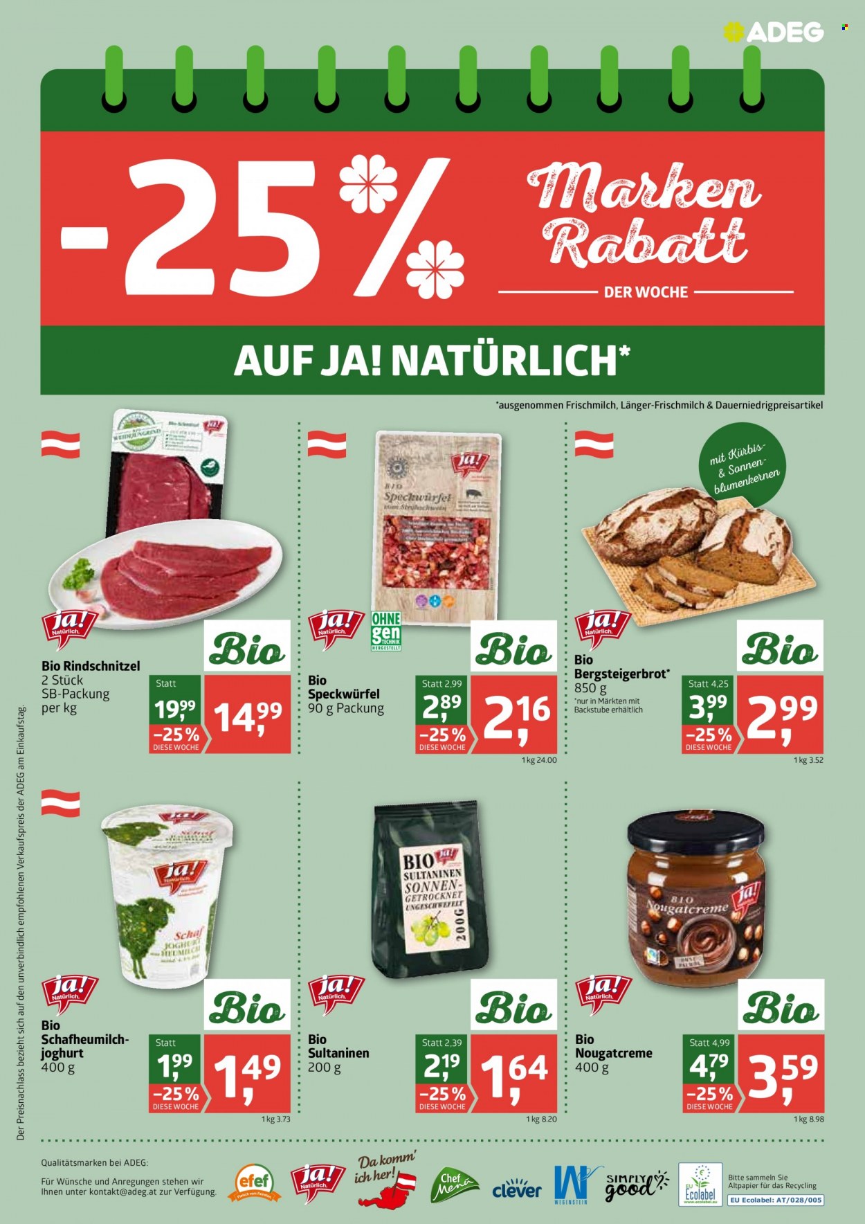 Angebote ADEG - 31.1.2022 - 5.2.2022. Seite 16