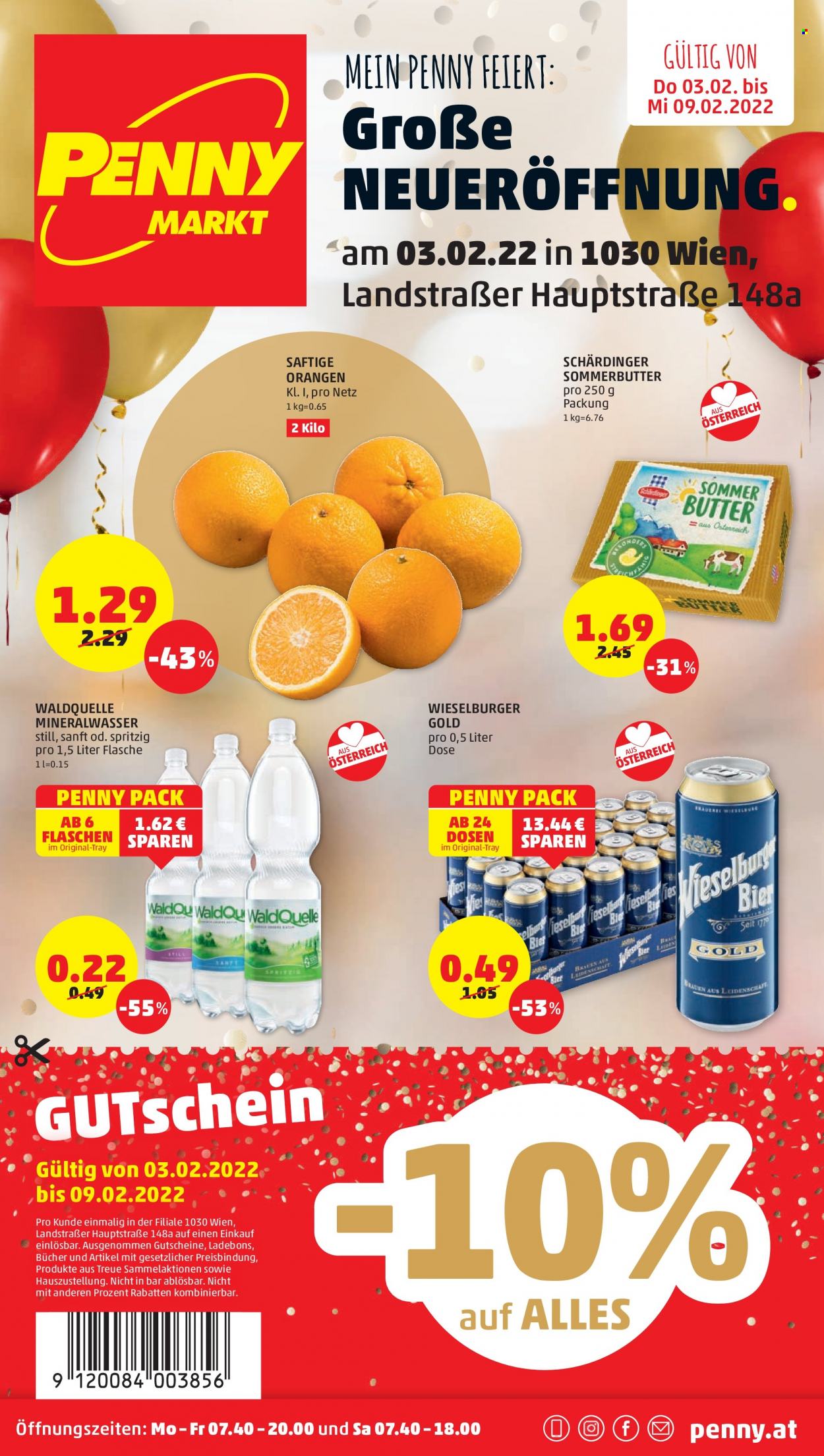Angebote Penny - 3.2.2022 - 9.2.2022. Seite 1