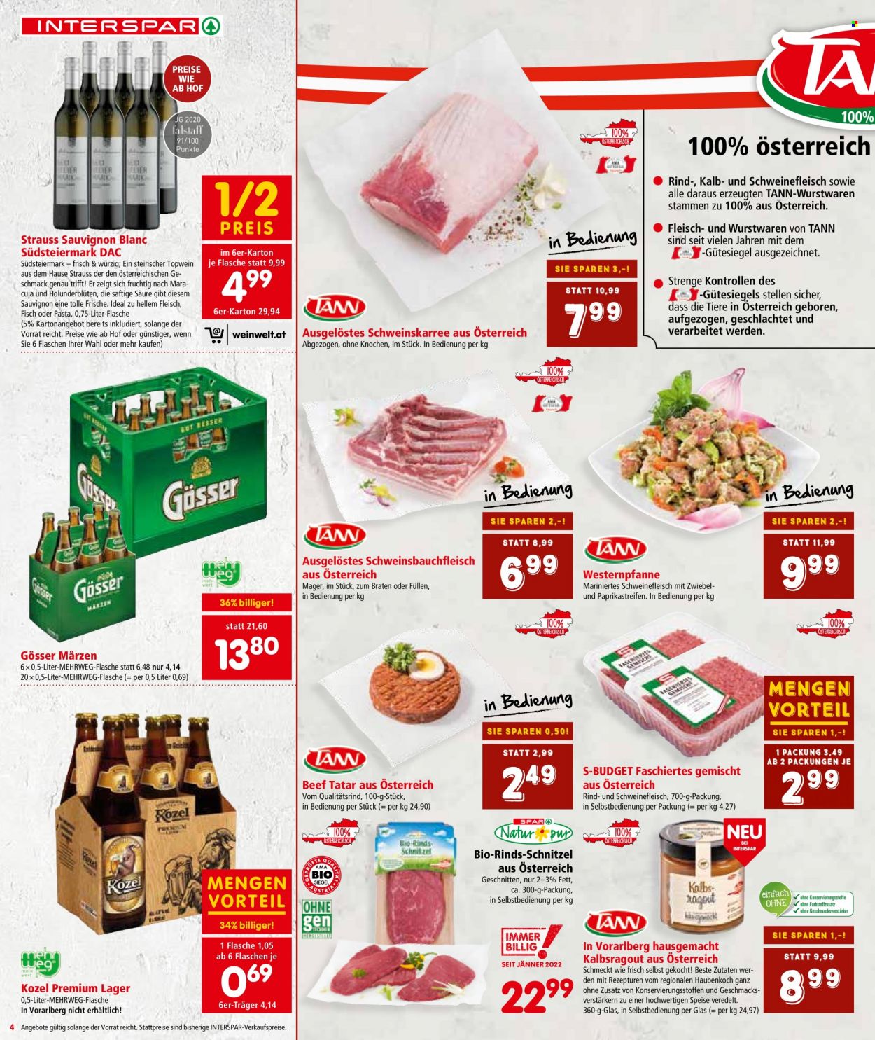 Angebote INTERSPAR - 3.2.2022 - 16.2.2022. Seite 4