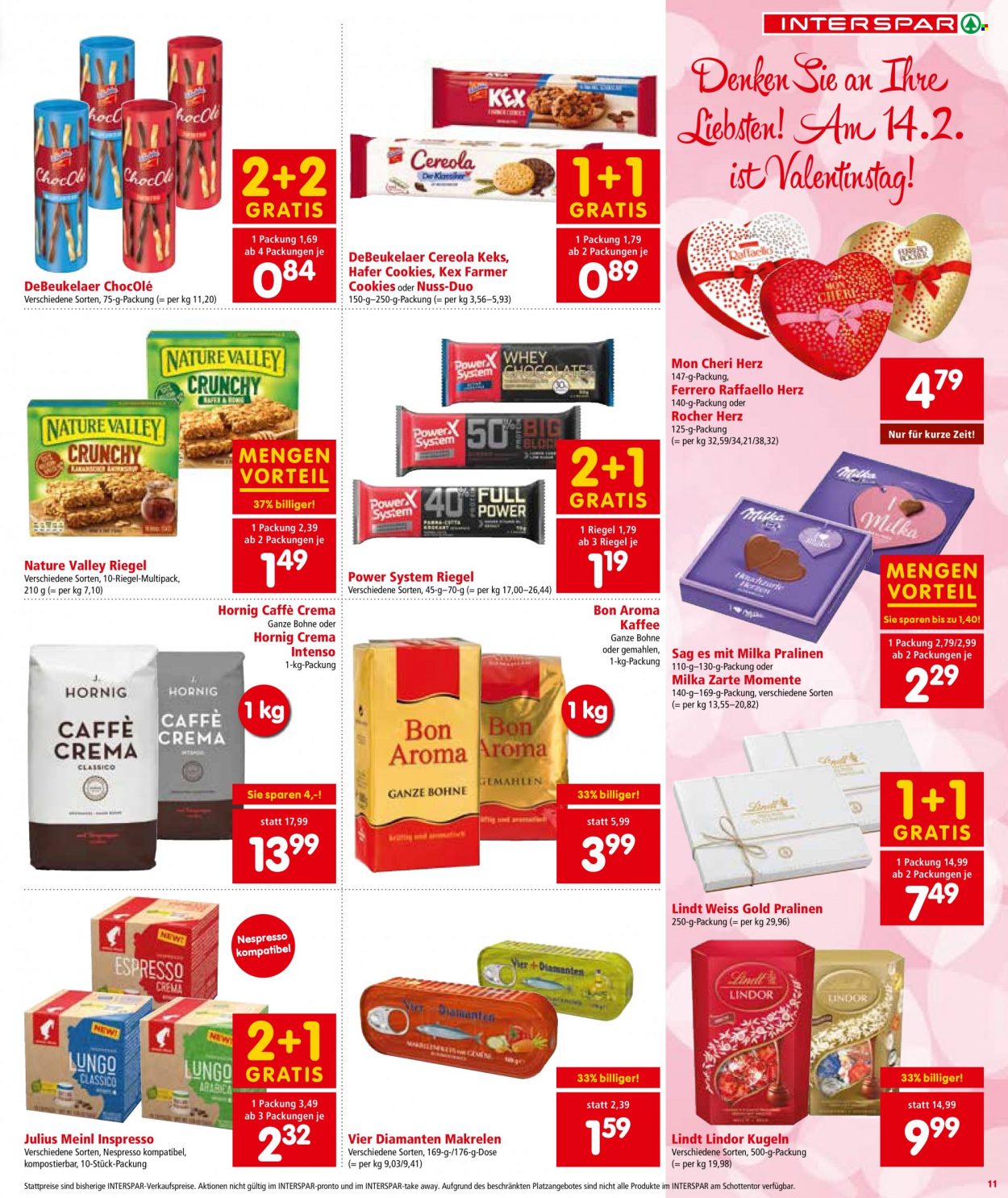 Angebote INTERSPAR - 3.2.2022 - 16.2.2022. Seite 11