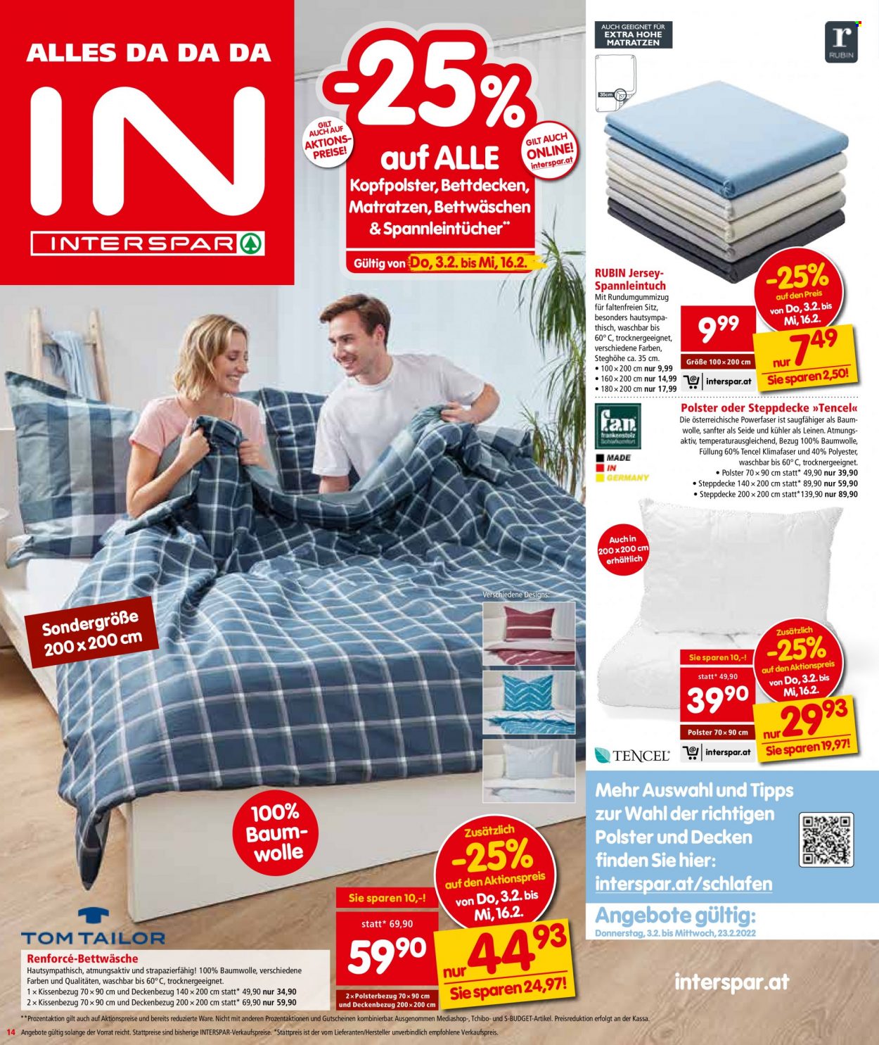 Angebote INTERSPAR - 3.2.2022 - 16.2.2022. Seite 14