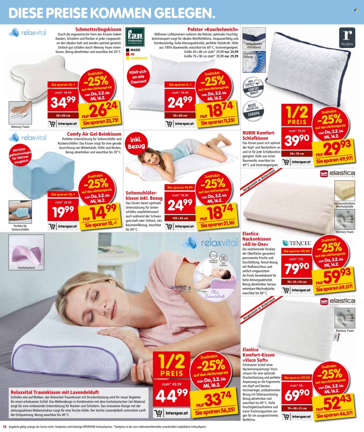 Angebote INTERSPAR - 3.2.2022 - 16.2.2022. Seite 16