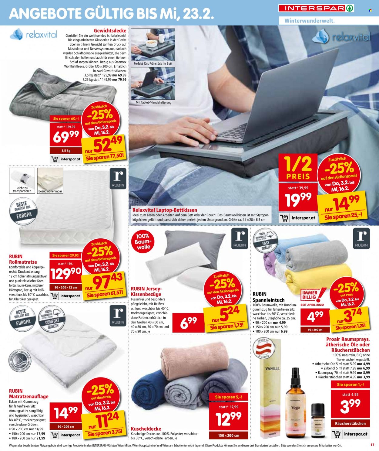 Angebote INTERSPAR - 3.2.2022 - 16.2.2022. Seite 17