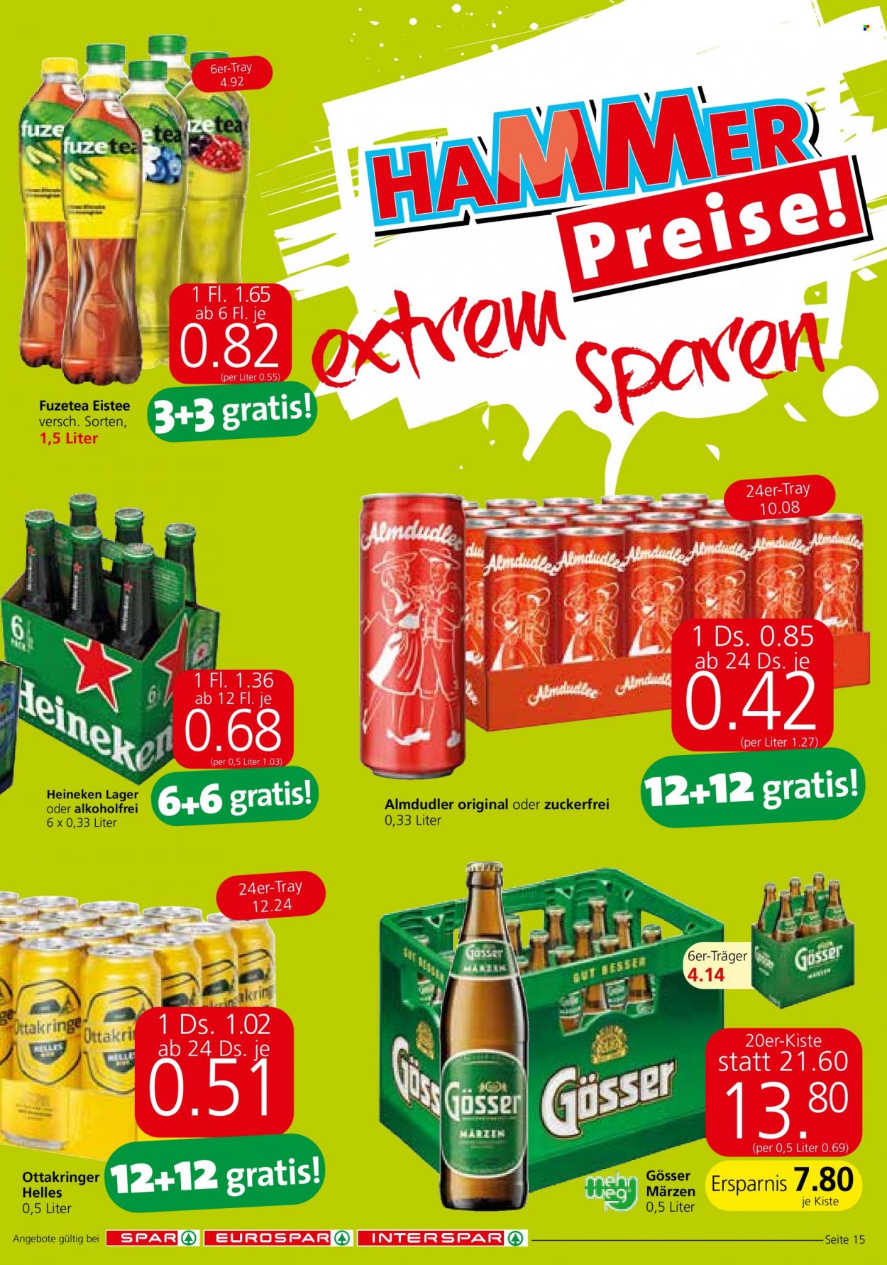 Angebote SPAR - 3.2.2022 - 16.2.2022. Seite 15