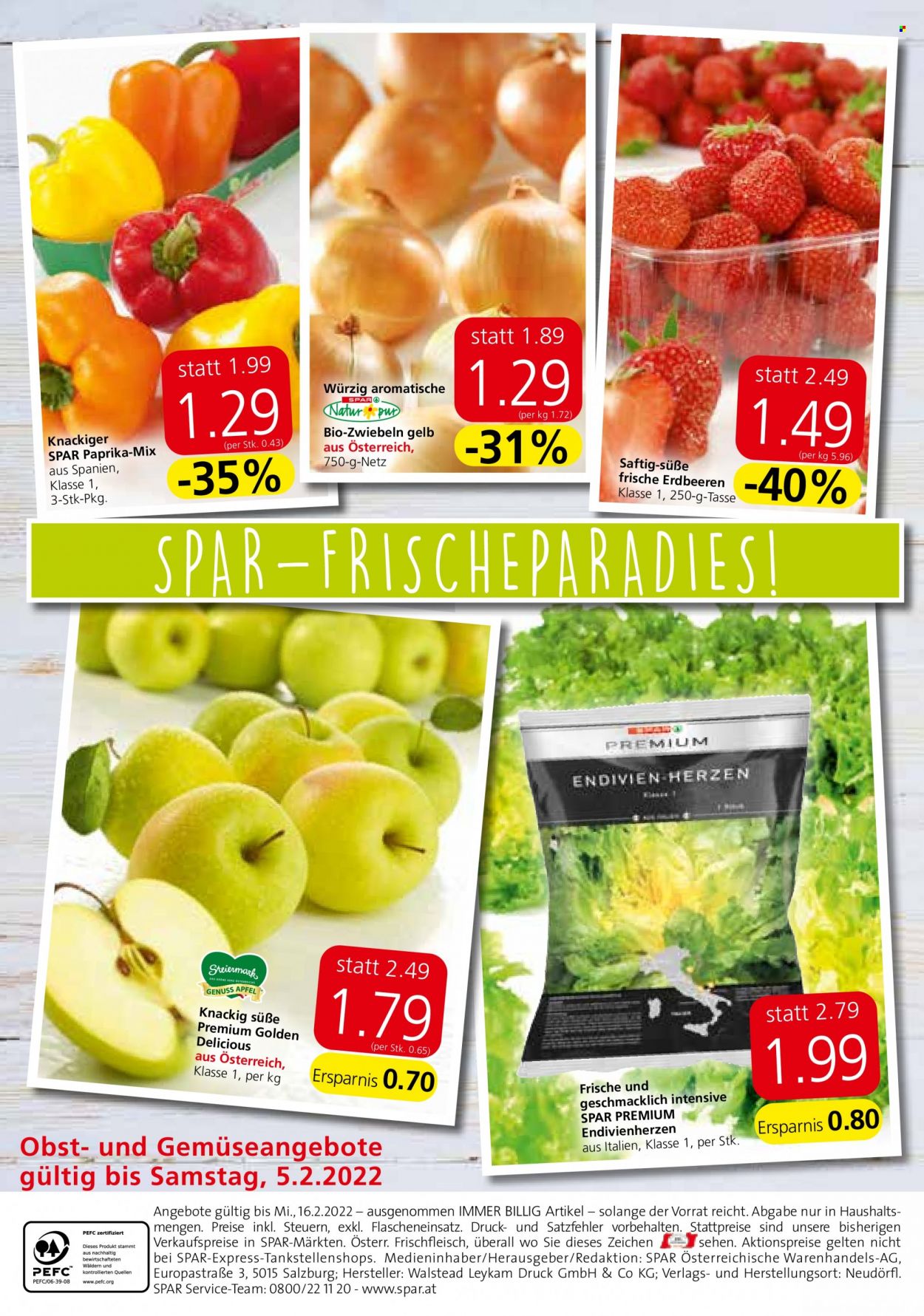 Angebote SPAR - 3.2.2022 - 16.2.2022. Seite 20