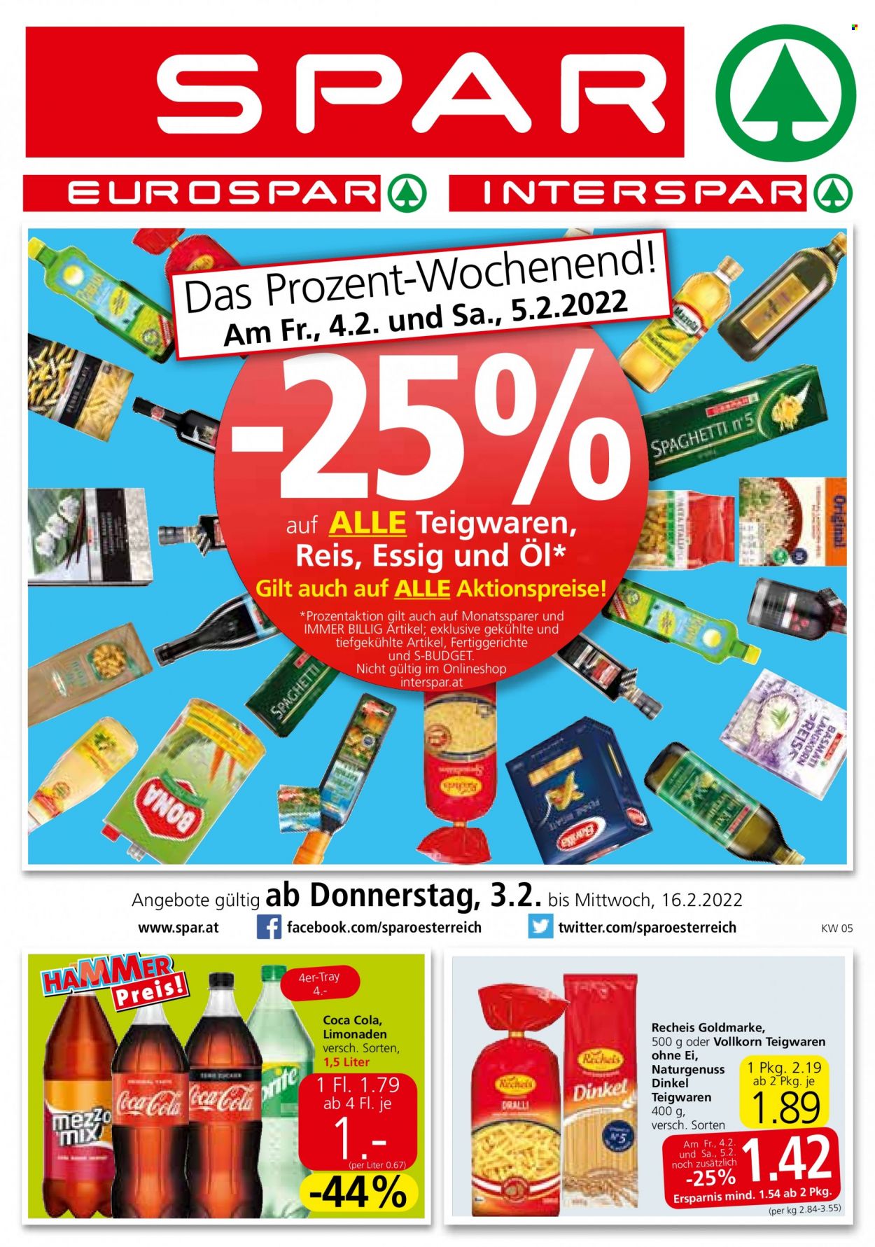 Angebote EUROSPAR - 3.2.2022 - 16.2.2022. Seite 1