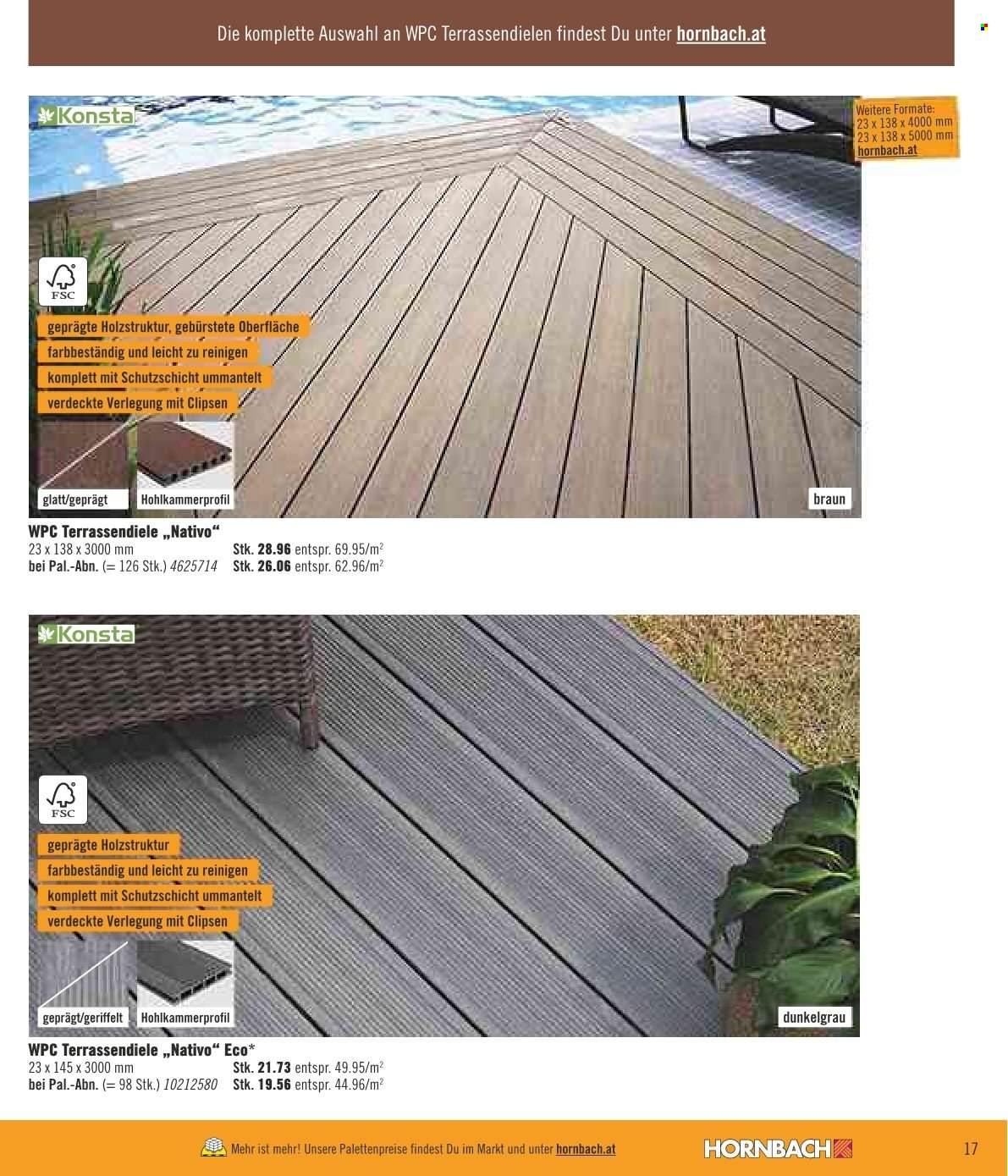Angebote Hornbach - 1.2.2022 - 28.2.2022. Seite 17