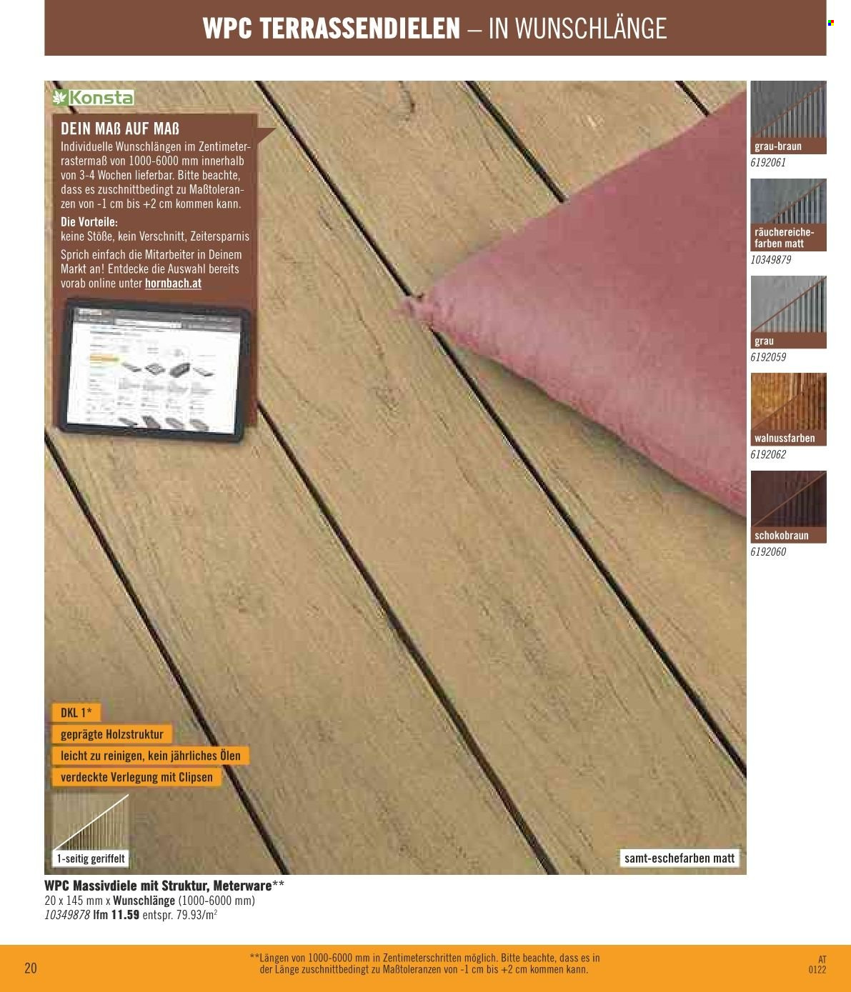 Angebote Hornbach - 1.2.2022 - 28.2.2022. Seite 20