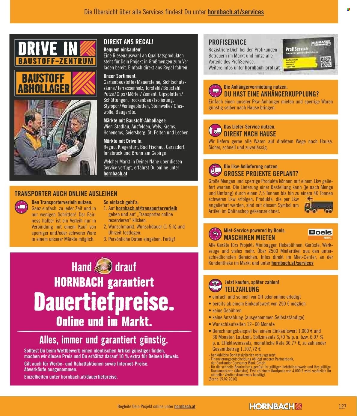 Angebote Hornbach - 1.2.2022 - 28.2.2022. Seite 127