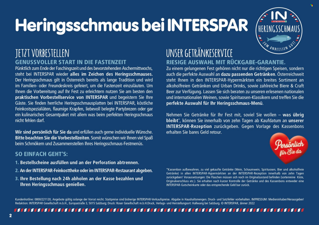 Angebote INTERSPAR - 3.2.2022 - 2.3.2022. Seite 2