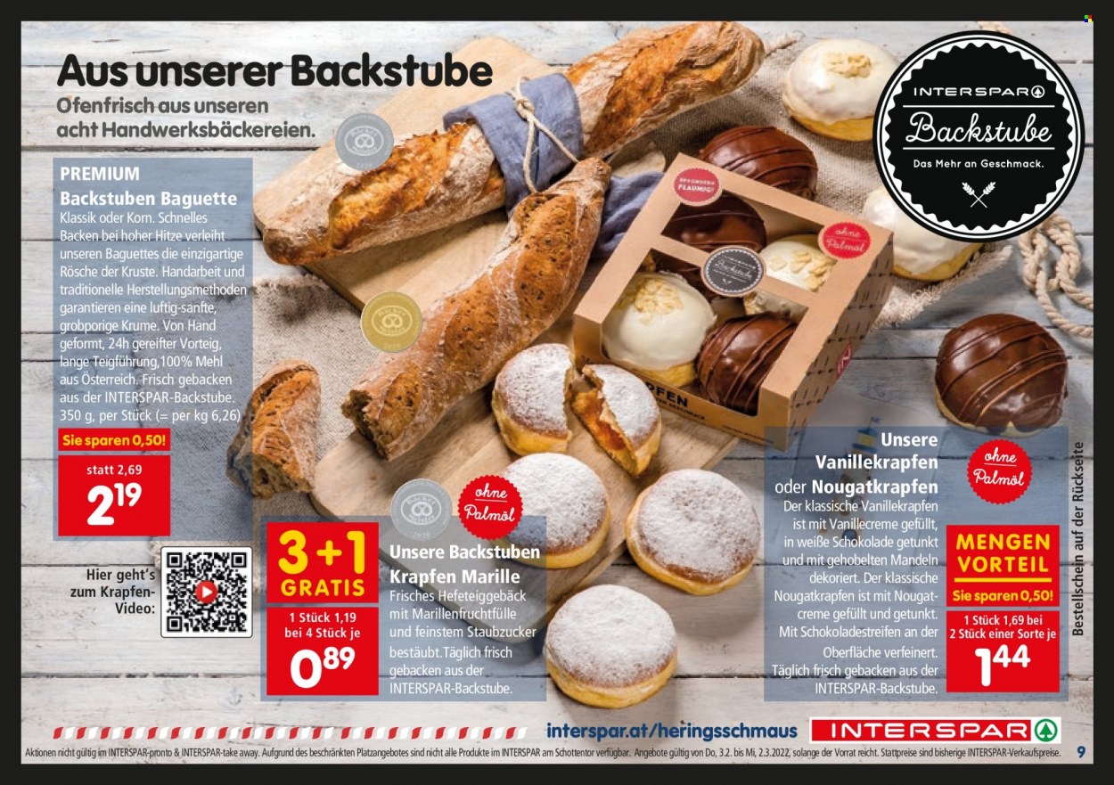 Angebote INTERSPAR - 3.2.2022 - 2.3.2022. Seite 9