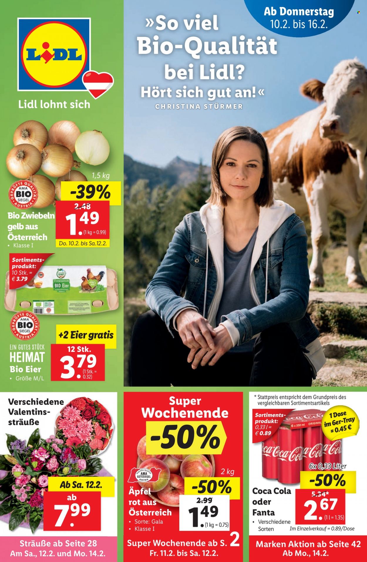 Angebote Lidl - 10.2.2022 - 16.2.2022. Seite 1