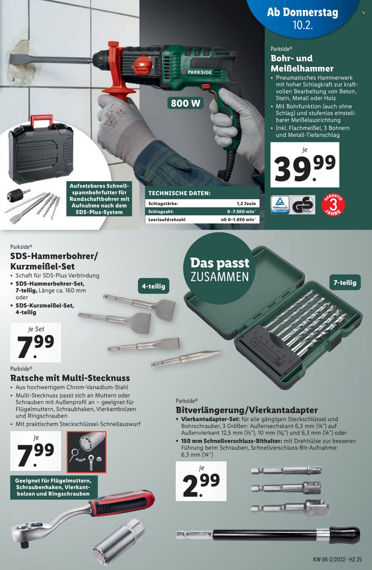 Angebote Lidl - 10.2.2022 - 16.2.2022. Seite 25