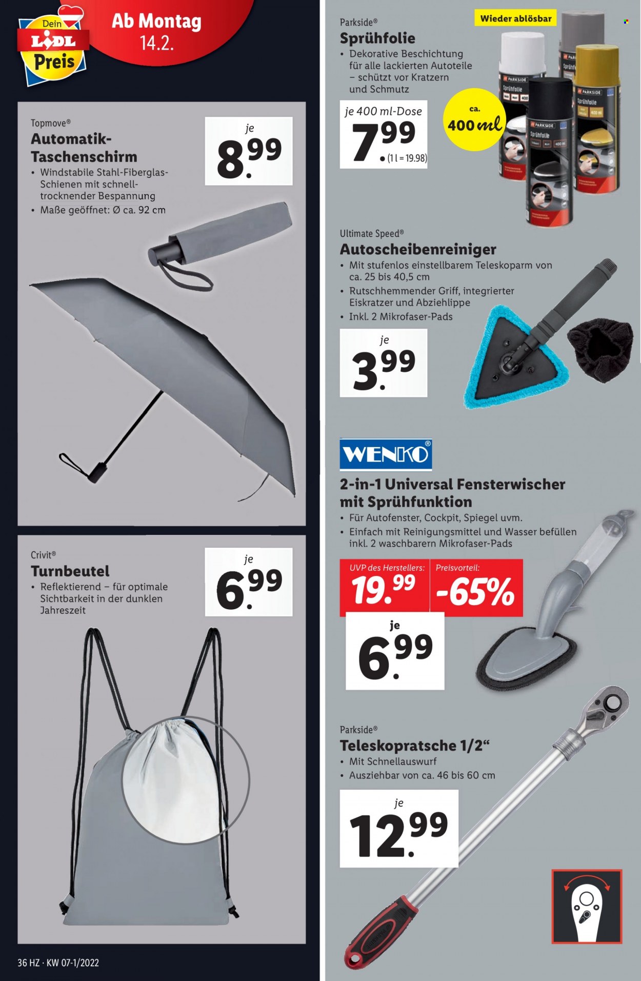 Angebote Lidl - 10.2.2022 - 16.2.2022. Seite 36