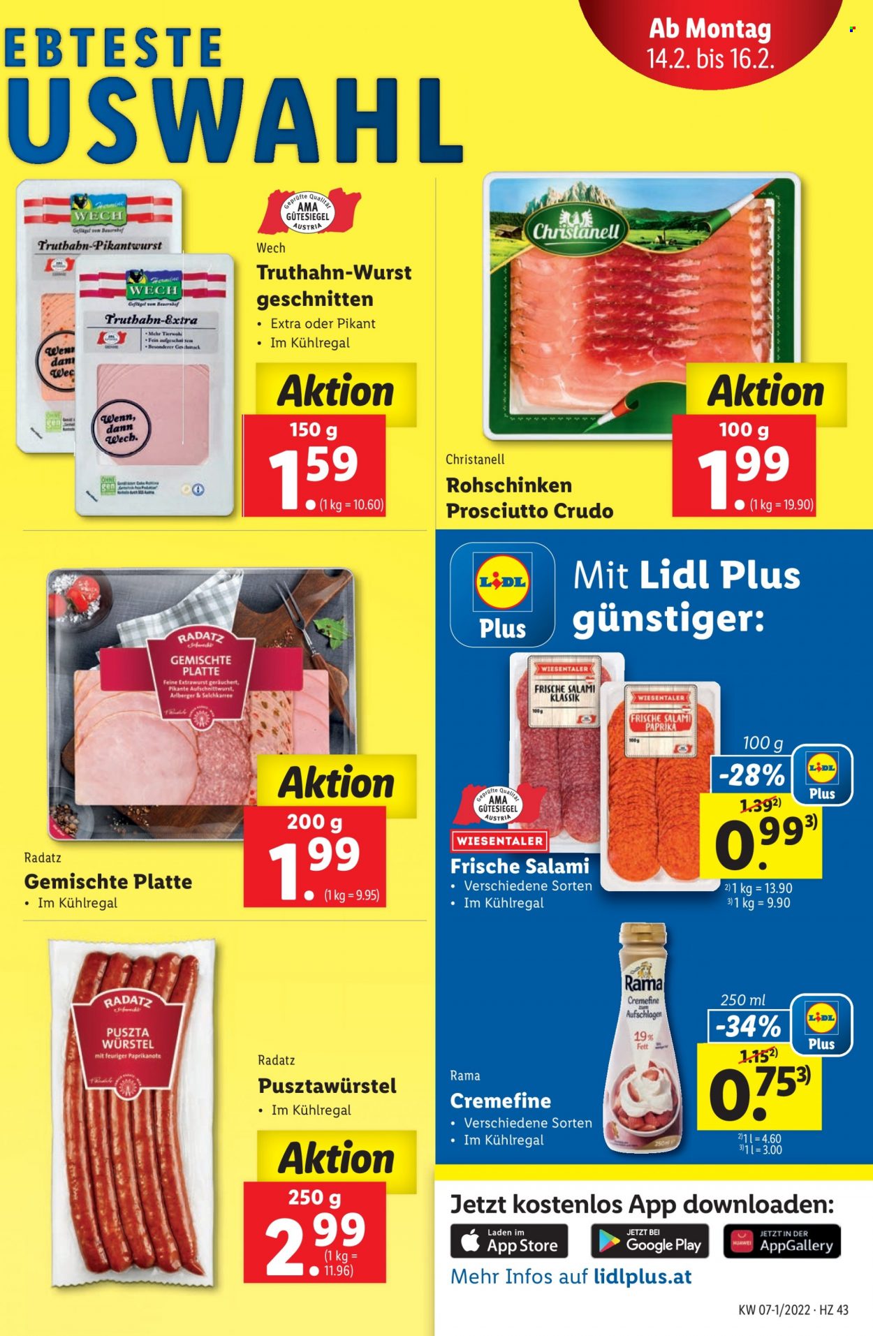 Angebote Lidl - 10.2.2022 - 16.2.2022. Seite 43