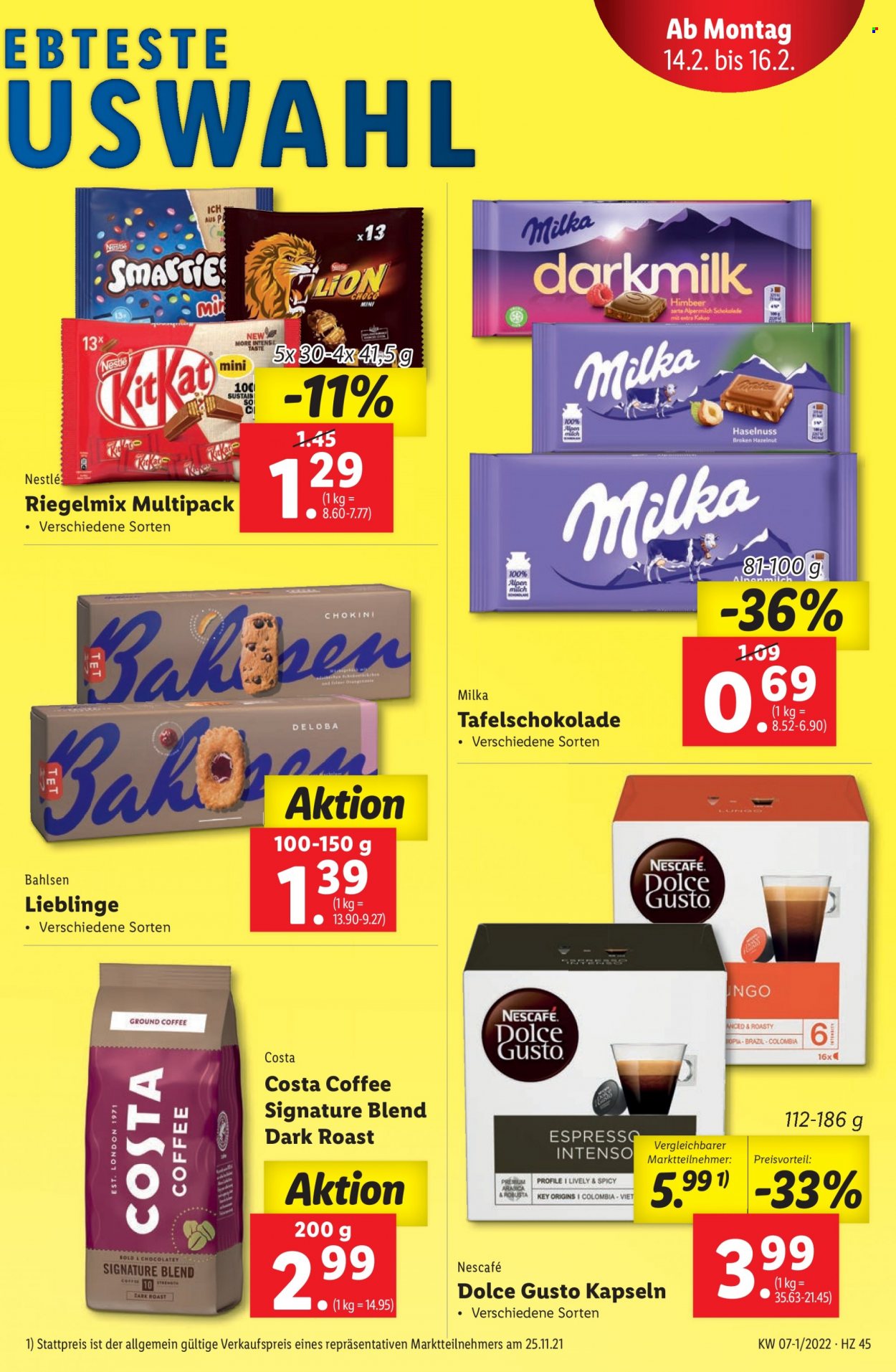 Angebote Lidl - 10.2.2022 - 16.2.2022. Seite 45
