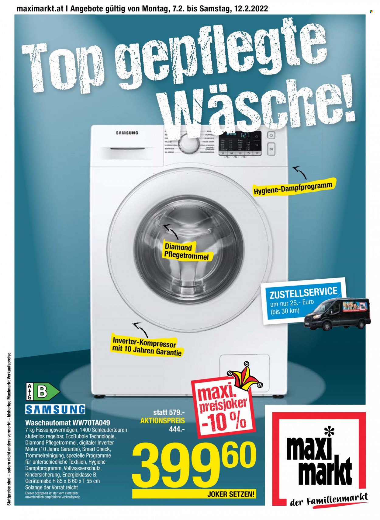 Angebote Maximarkt - 7.2.2022 - 12.2.2022. Seite 1