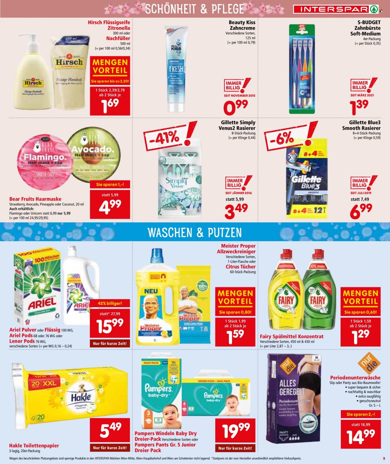 Angebote INTERSPAR - 10.2.2022 - 16.2.2022. Seite 9