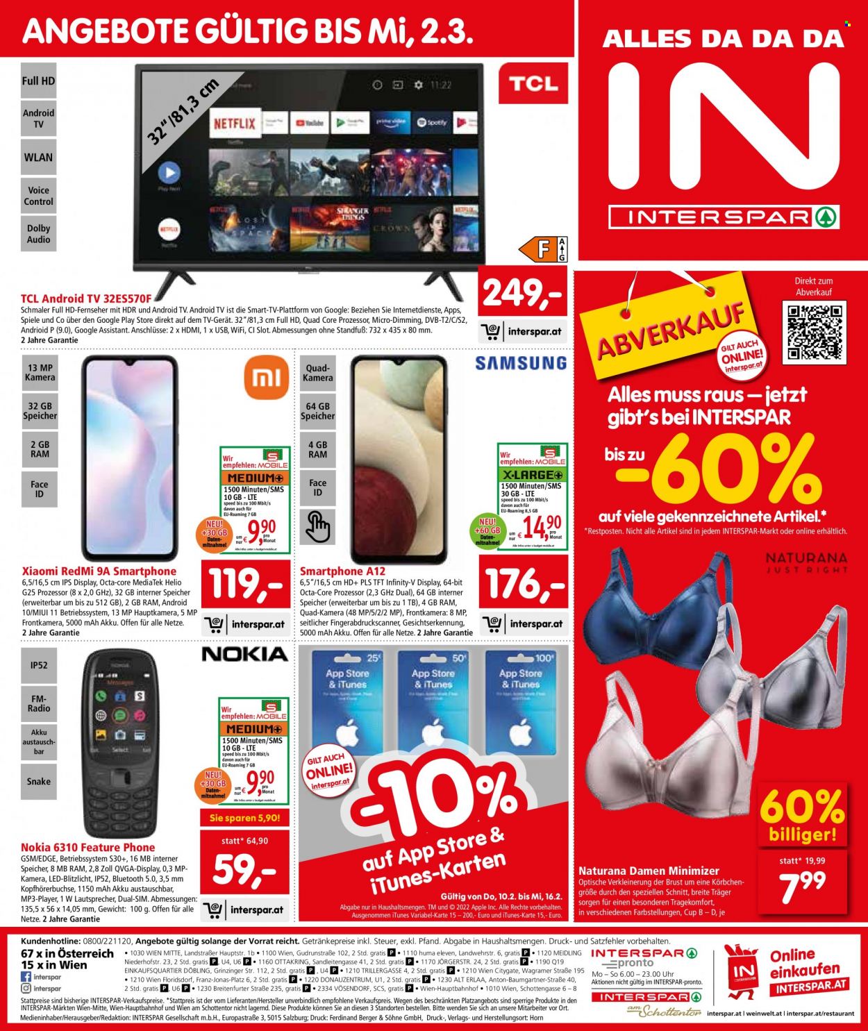 Angebote INTERSPAR - 10.2.2022 - 16.2.2022. Seite 16