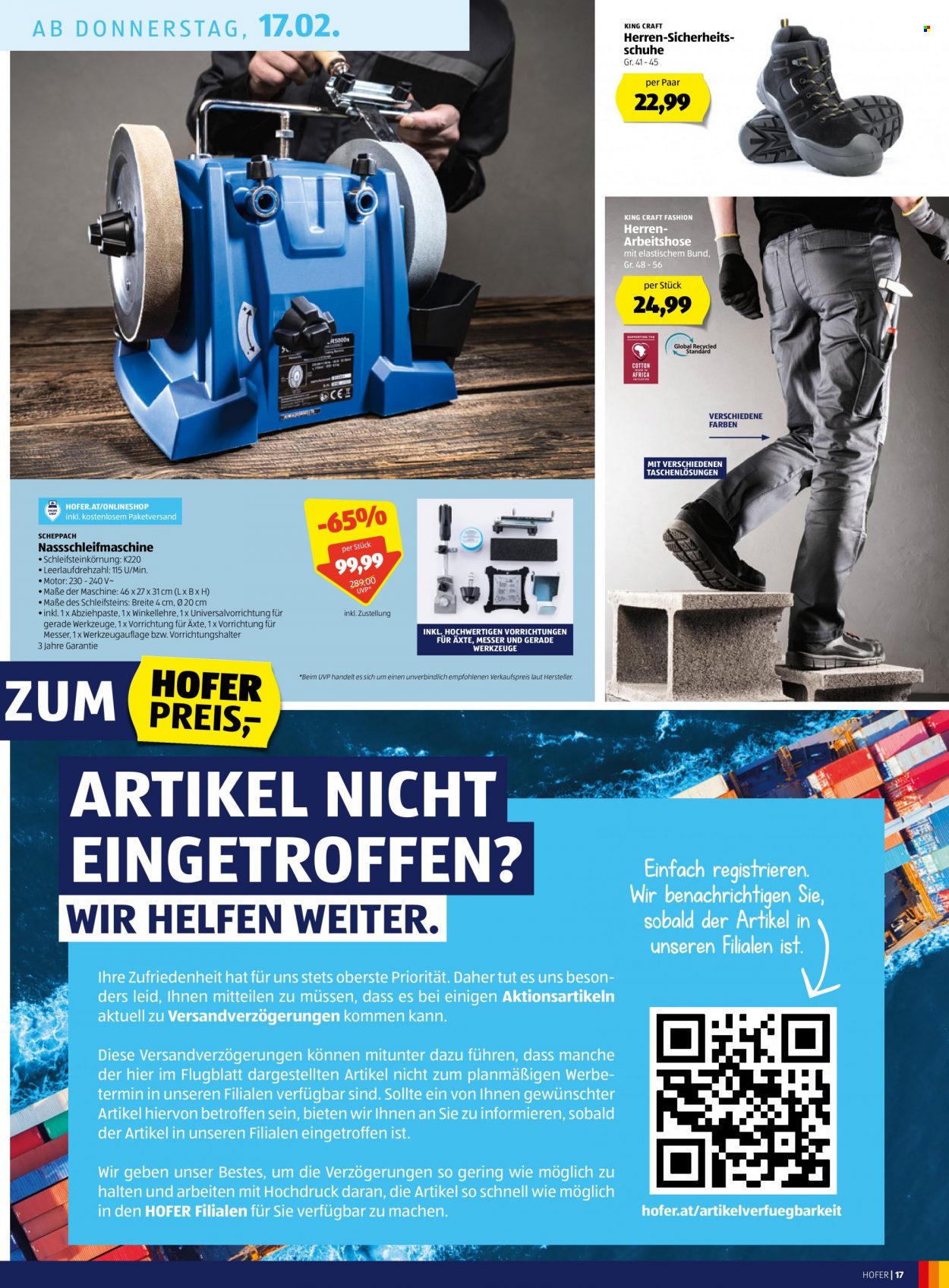 Angebote Hofer - 11.2.2022 - 17.2.2022. Seite 17