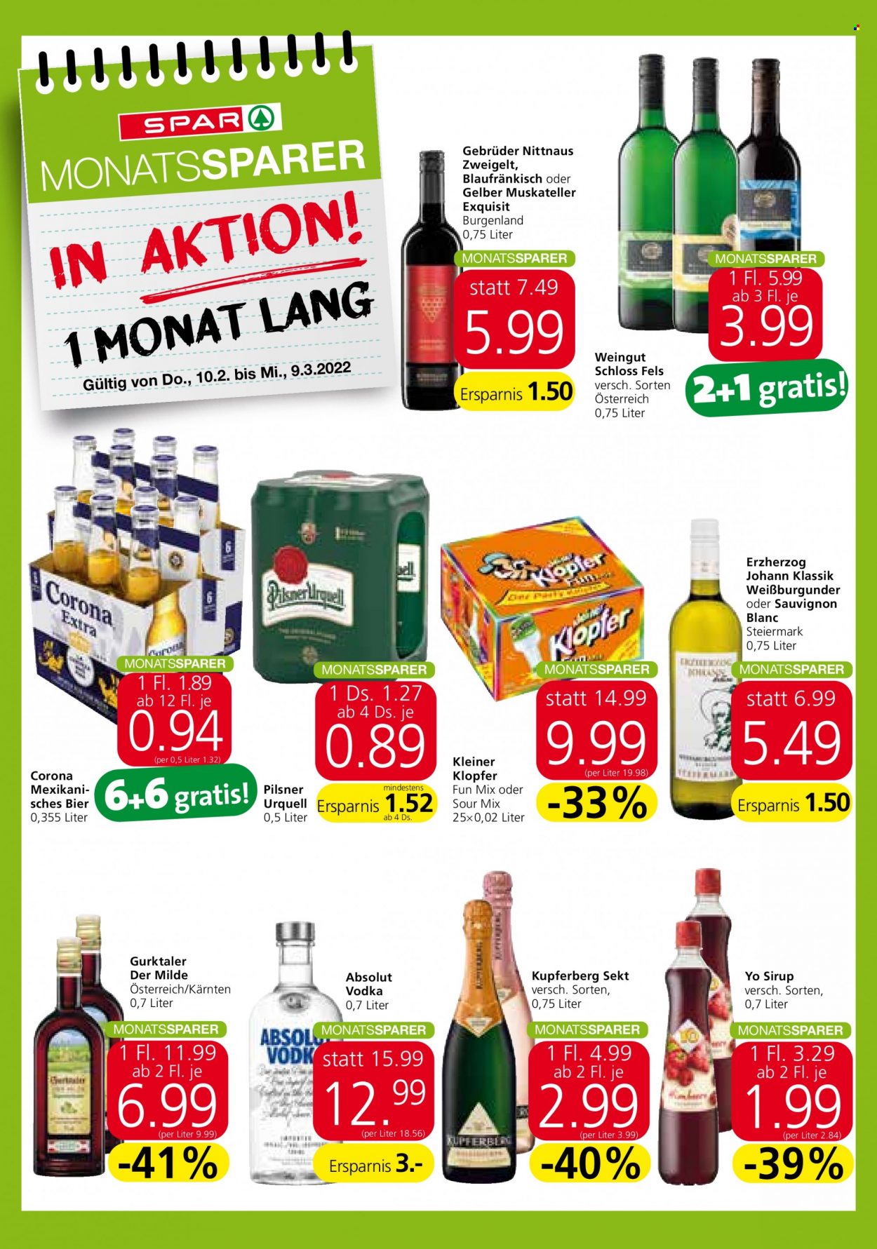 Angebote SPAR - 10.2.2022 - 9.3.2022. Seite 3