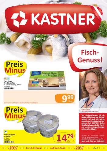 Angebote KASTNER - 14.2.2022 - 26.2.2022.