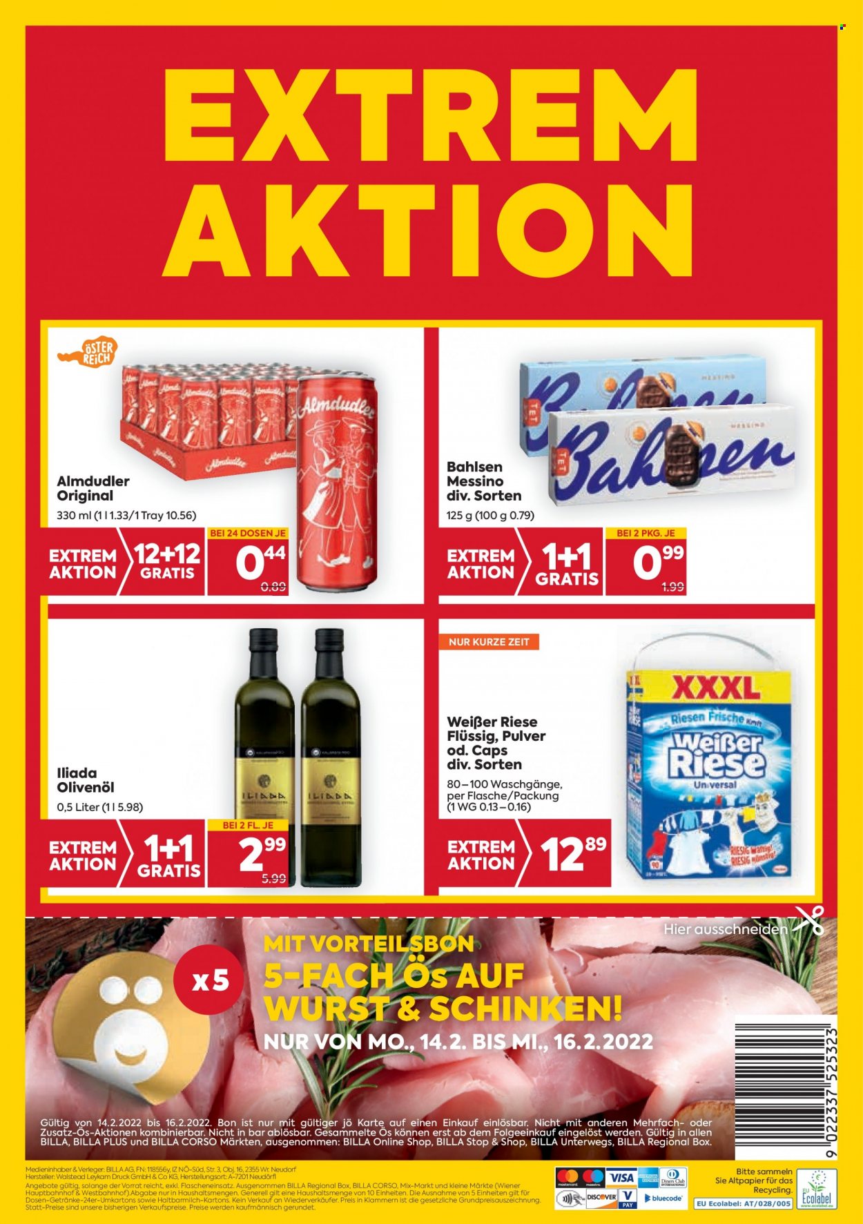 Angebote Billa - 10.2.2022 - 16.2.2022. Seite 20