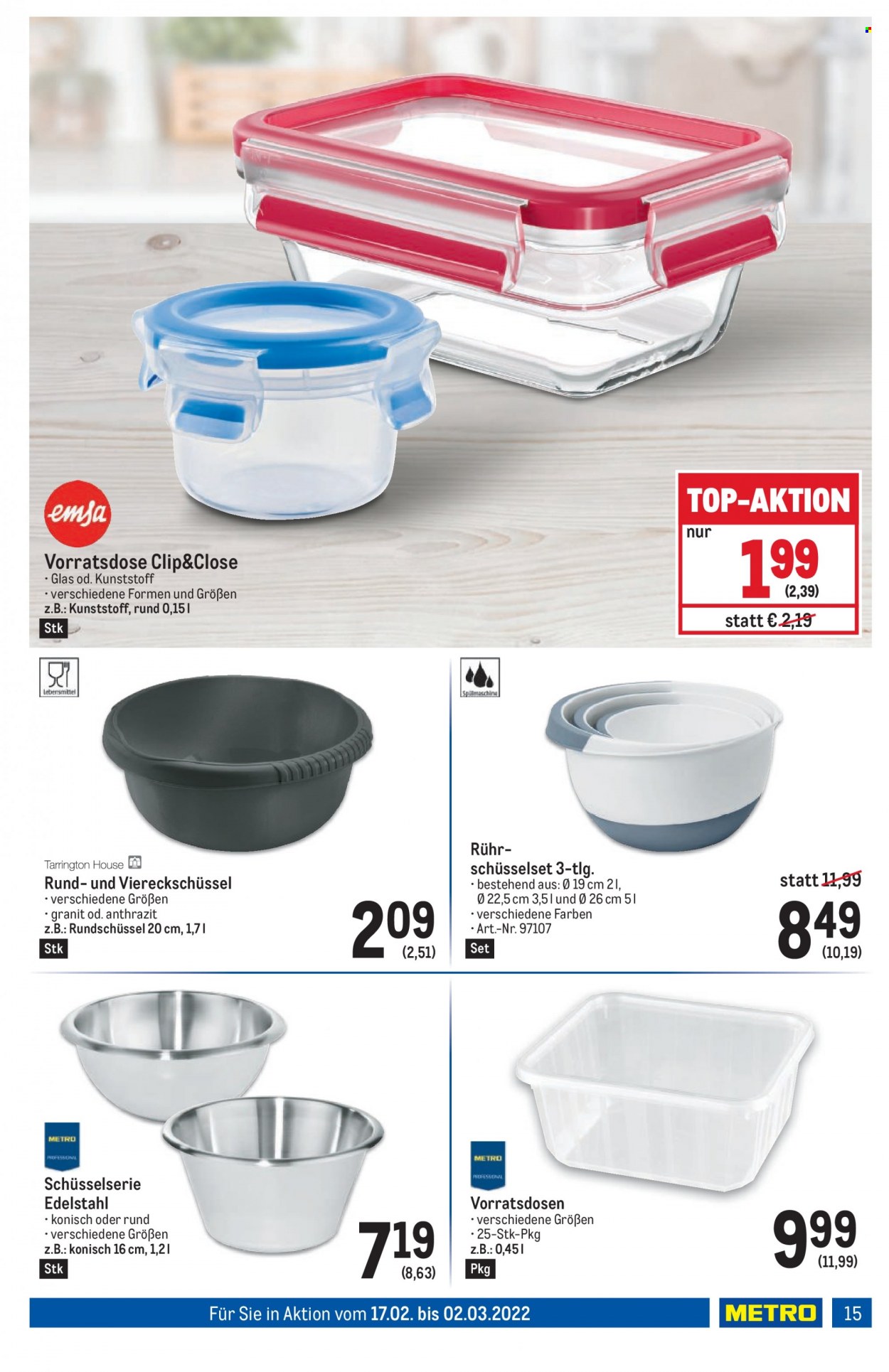 Angebote Metro - 17.2.2022 - 2.3.2022. Seite 15