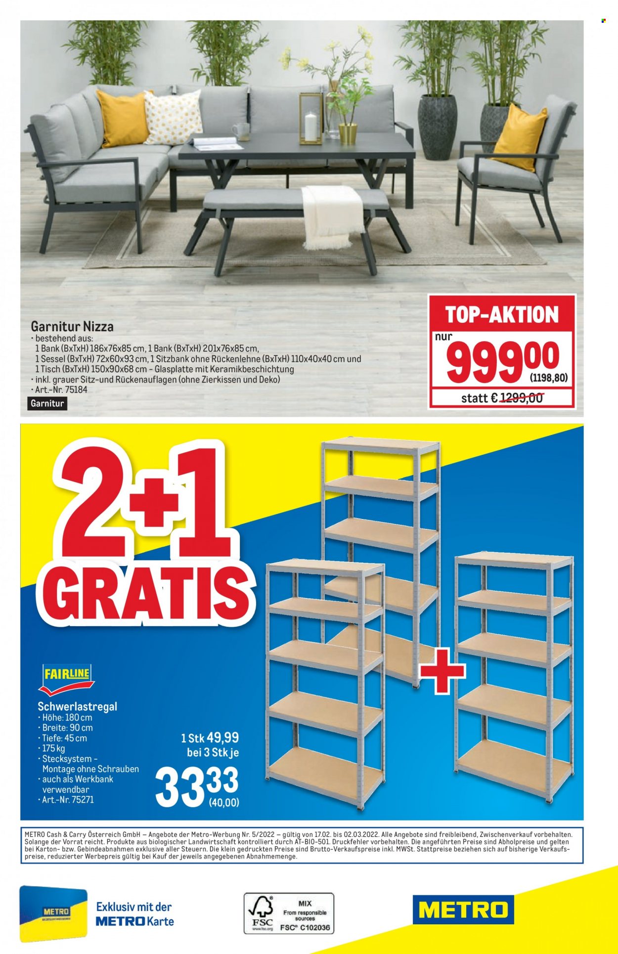 Angebote Metro - 17.2.2022 - 2.3.2022. Seite 40
