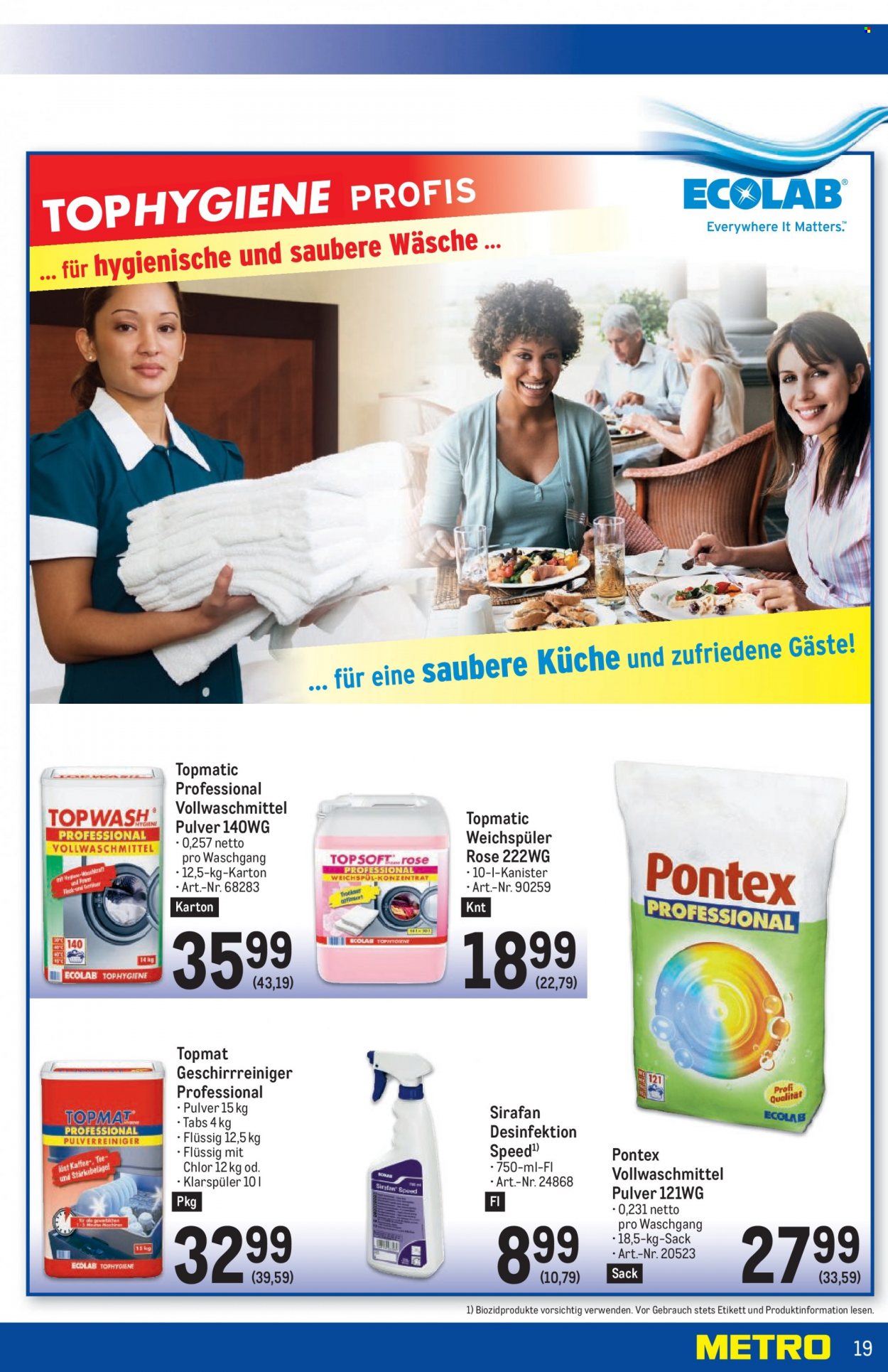 Angebote Metro - 17.2.2022 - 2.3.2022. Seite 19