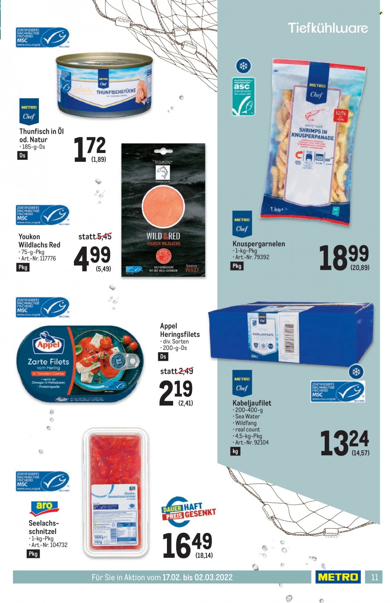 Angebote Metro - 17.2.2022 - 2.3.2022. Seite 11