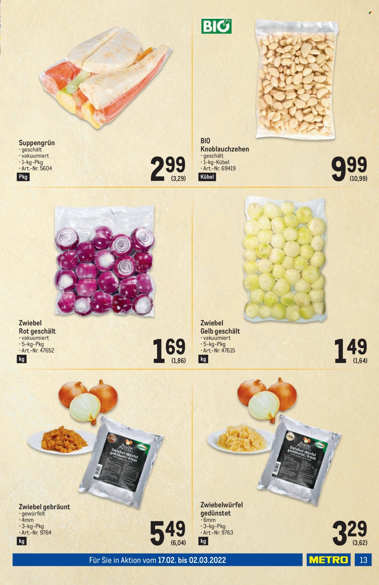 Angebote Metro - 17.2.2022 - 2.3.2022. Seite 13