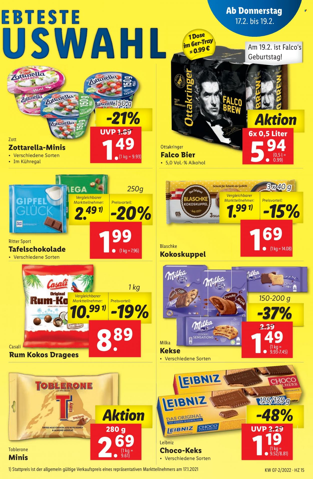 Angebote Lidl - 17.2.2022 - 23.2.2022. Seite 15