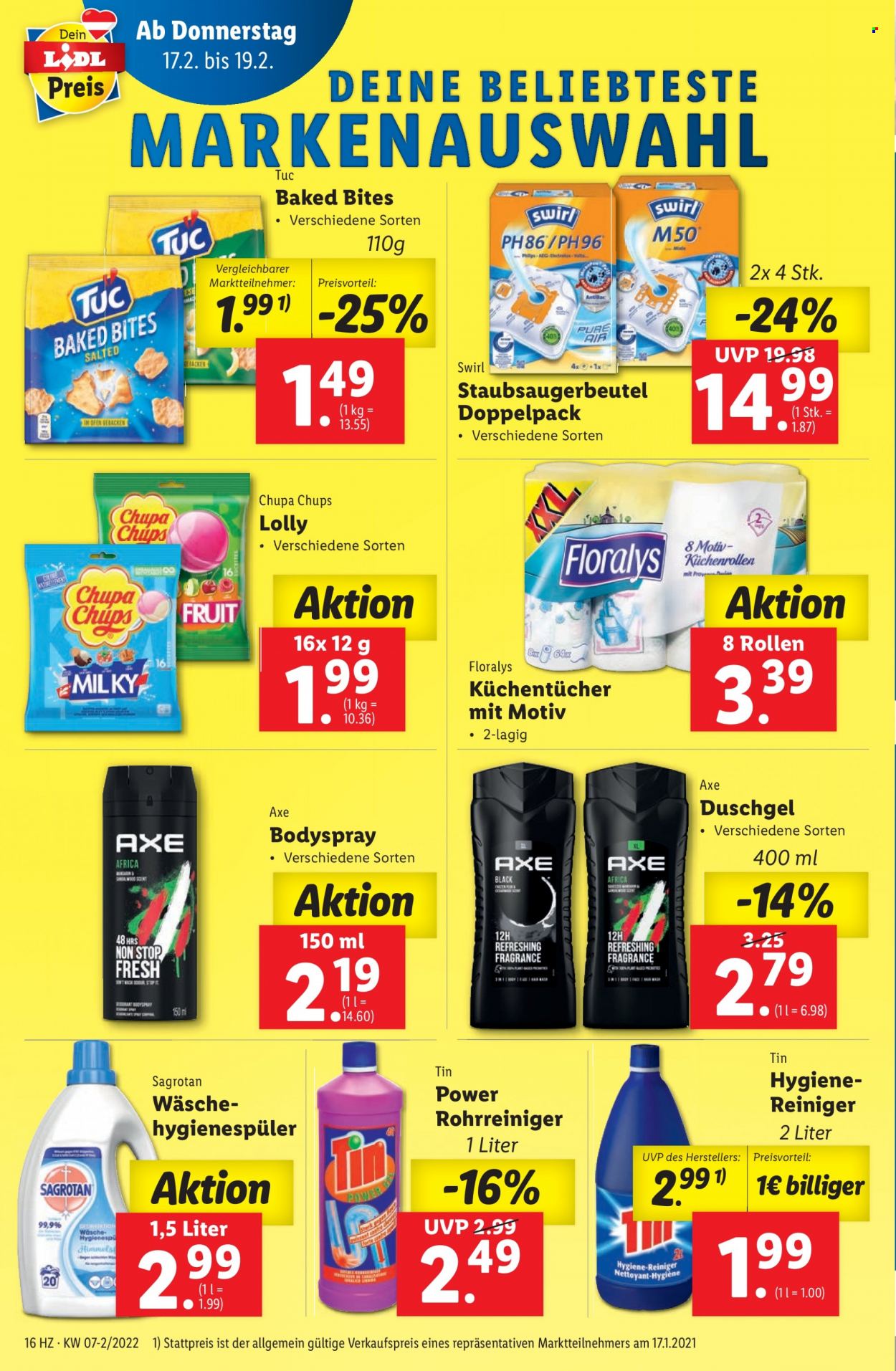 Angebote Lidl - 17.2.2022 - 23.2.2022. Seite 16