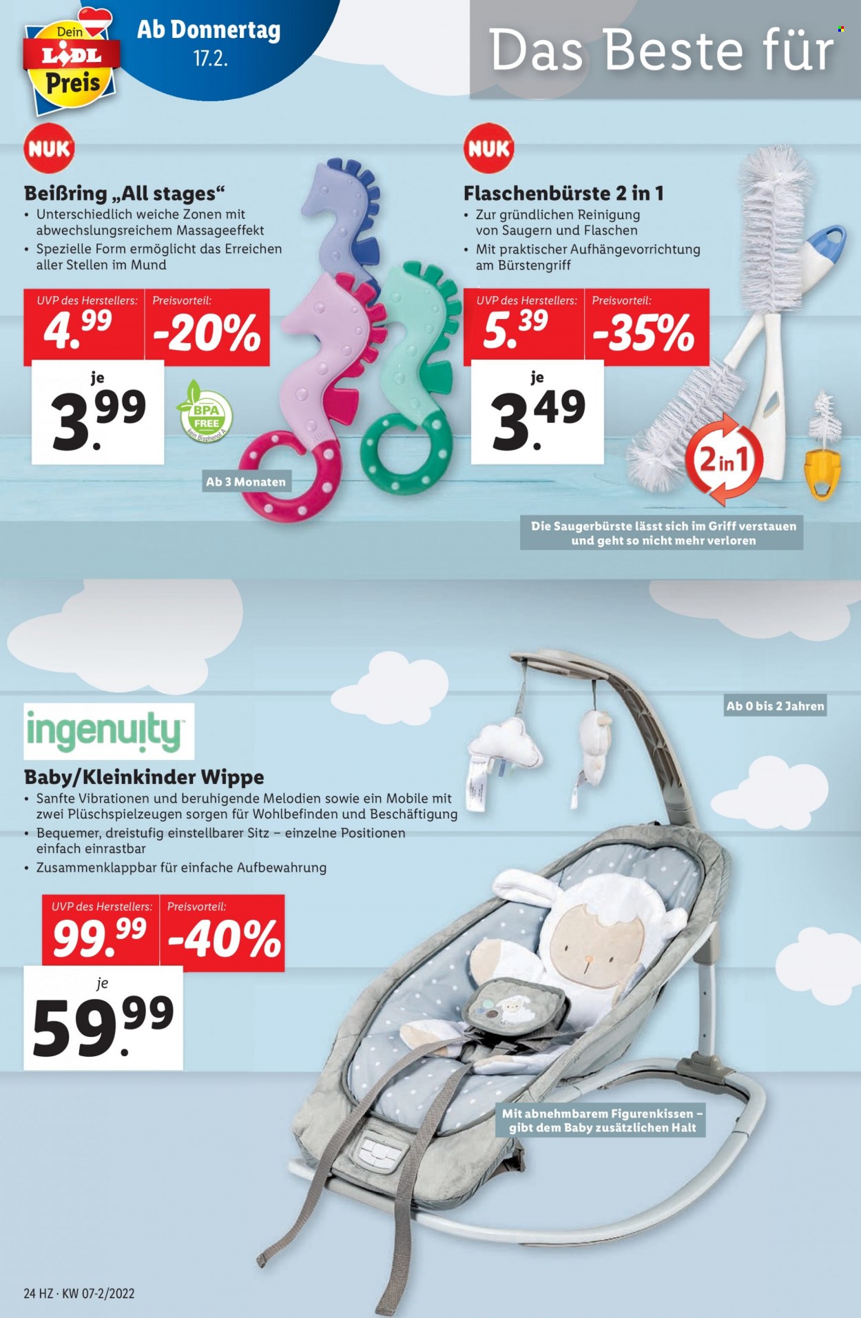 Angebote Lidl - 17.2.2022 - 23.2.2022. Seite 24
