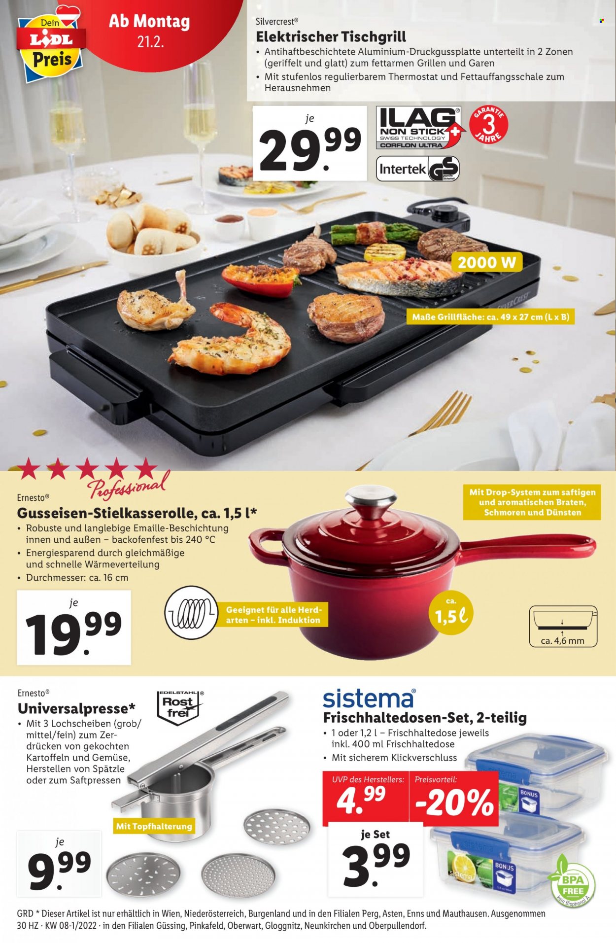 Angebote Lidl - 17.2.2022 - 23.2.2022. Seite 30
