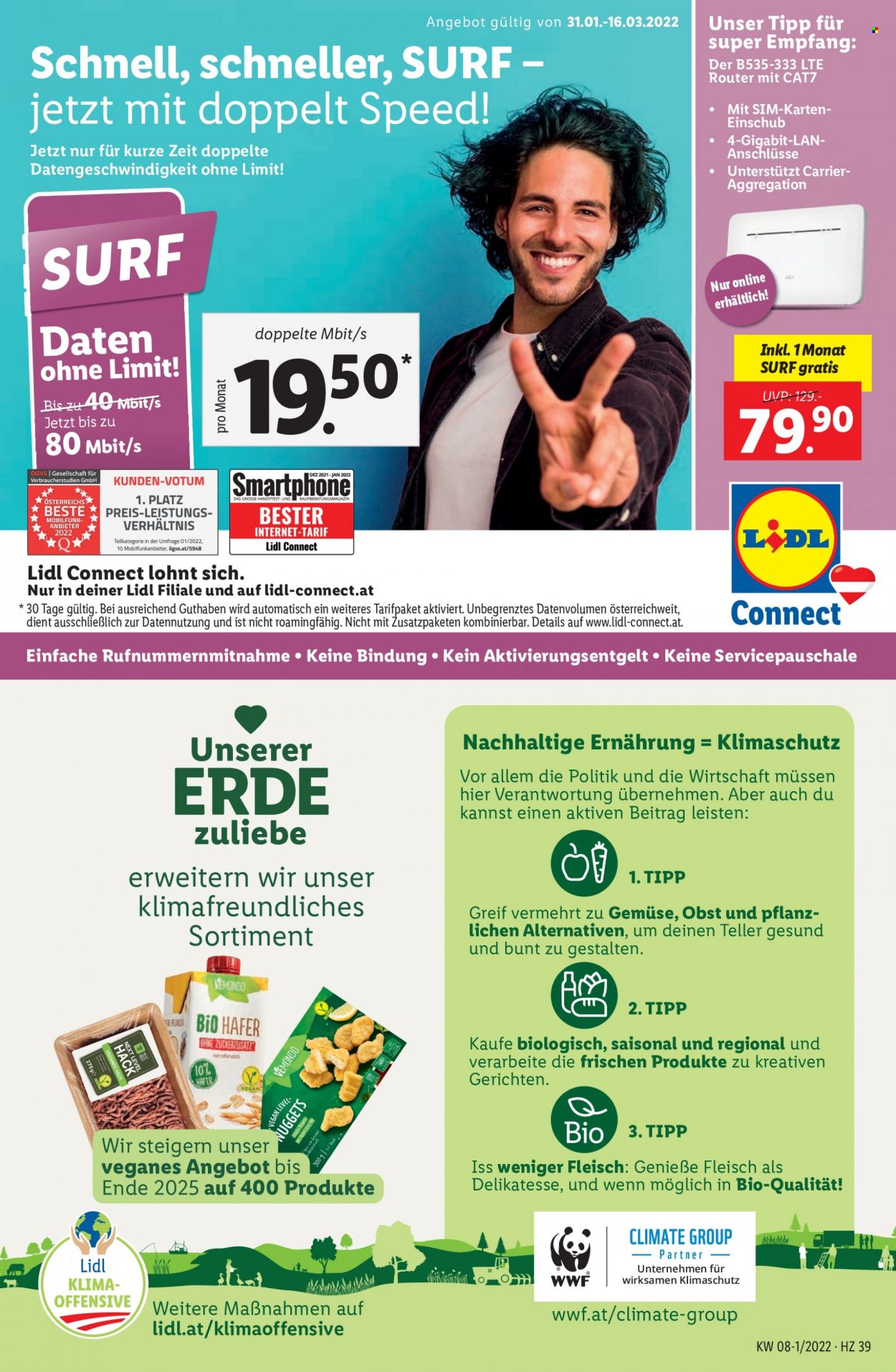 Angebote Lidl - 17.2.2022 - 23.2.2022. Seite 39