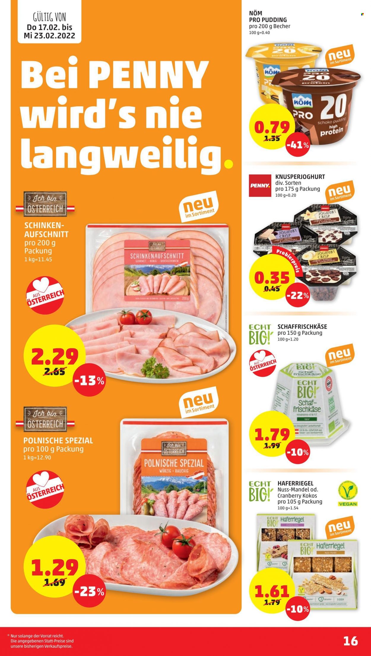 Angebote Penny - 17.2.2022 - 23.2.2022. Seite 16