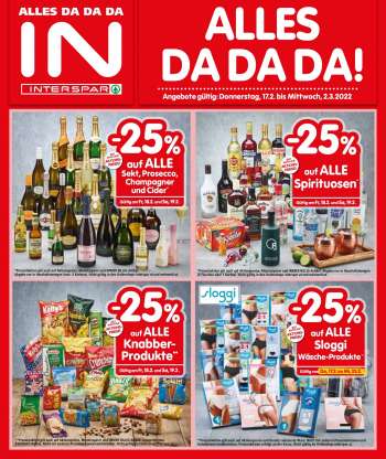 Angebote INTERSPAR - 17.2.2022 - 2.3.2022.