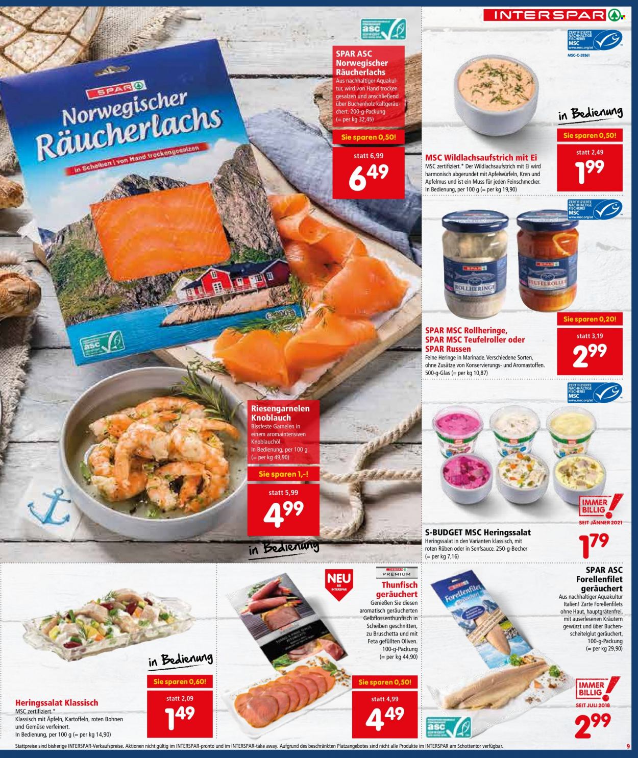 Angebote INTERSPAR - 17.2.2022 - 2.3.2022. Seite 9