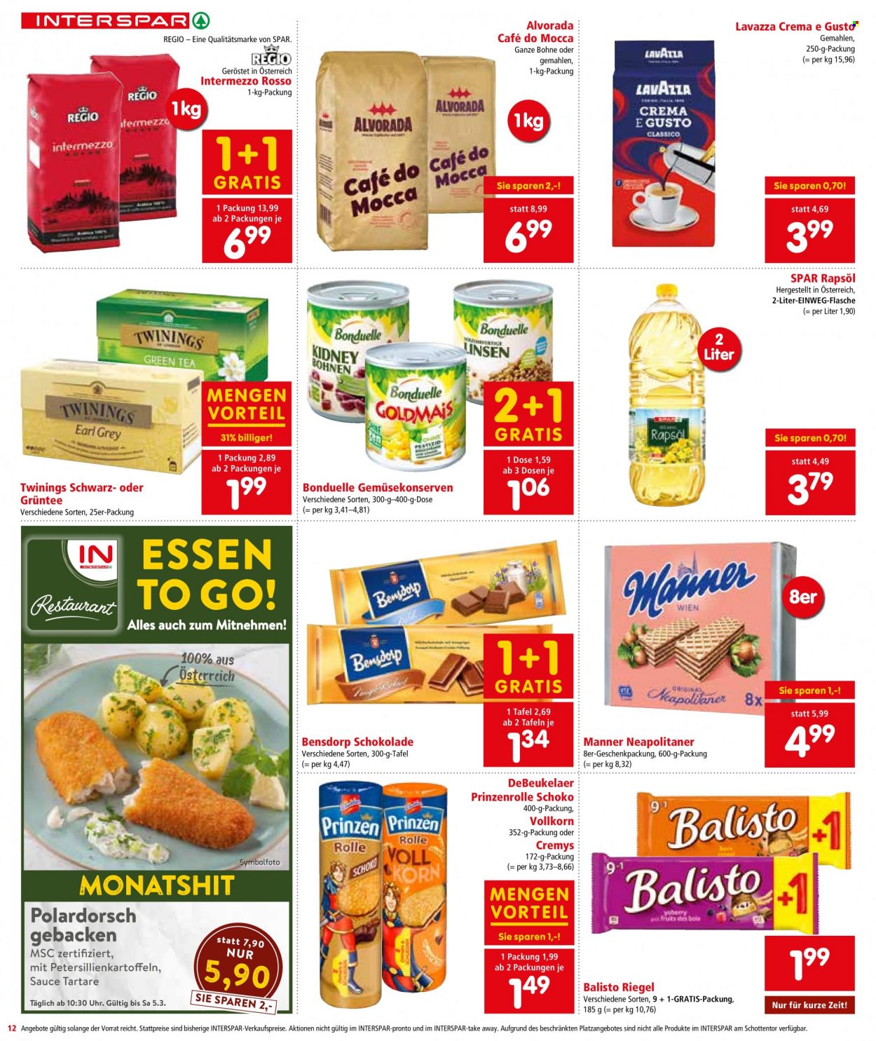 Angebote INTERSPAR - 17.2.2022 - 2.3.2022. Seite 12