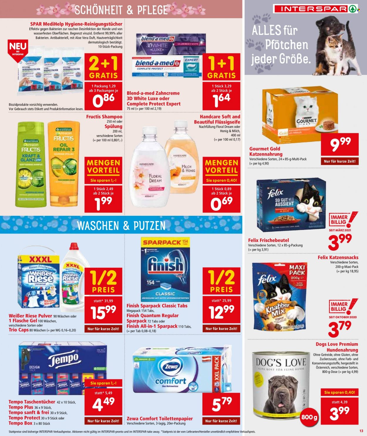 Angebote INTERSPAR - 17.2.2022 - 2.3.2022. Seite 13
