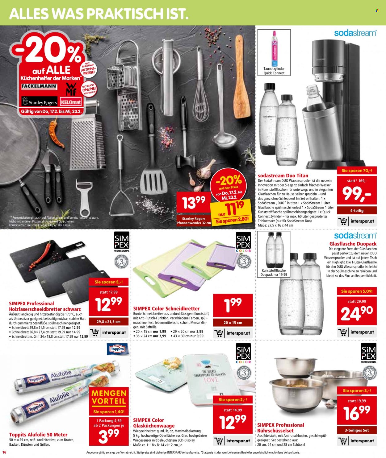 Angebote INTERSPAR - 17.2.2022 - 2.3.2022. Seite 16