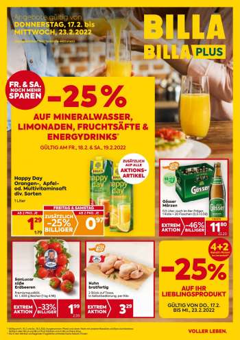 Angebote Billa - 17.2.2022 - 23.2.2022.