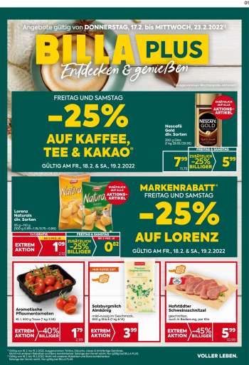 Angebote Billa Plus - 17.2.2022 - 23.2.2022.