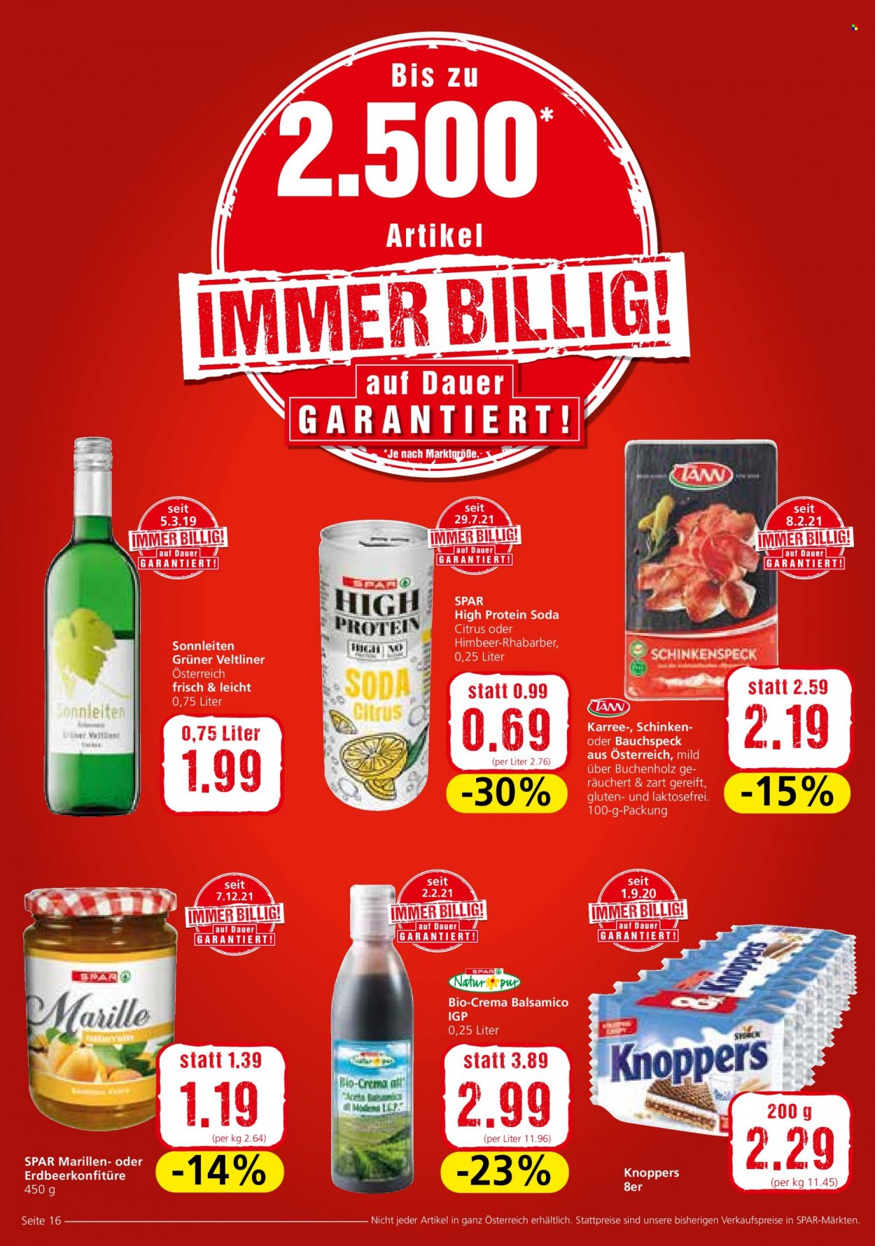 Angebote SPAR - 17.2.2022 - 2.3.2022. Seite 16