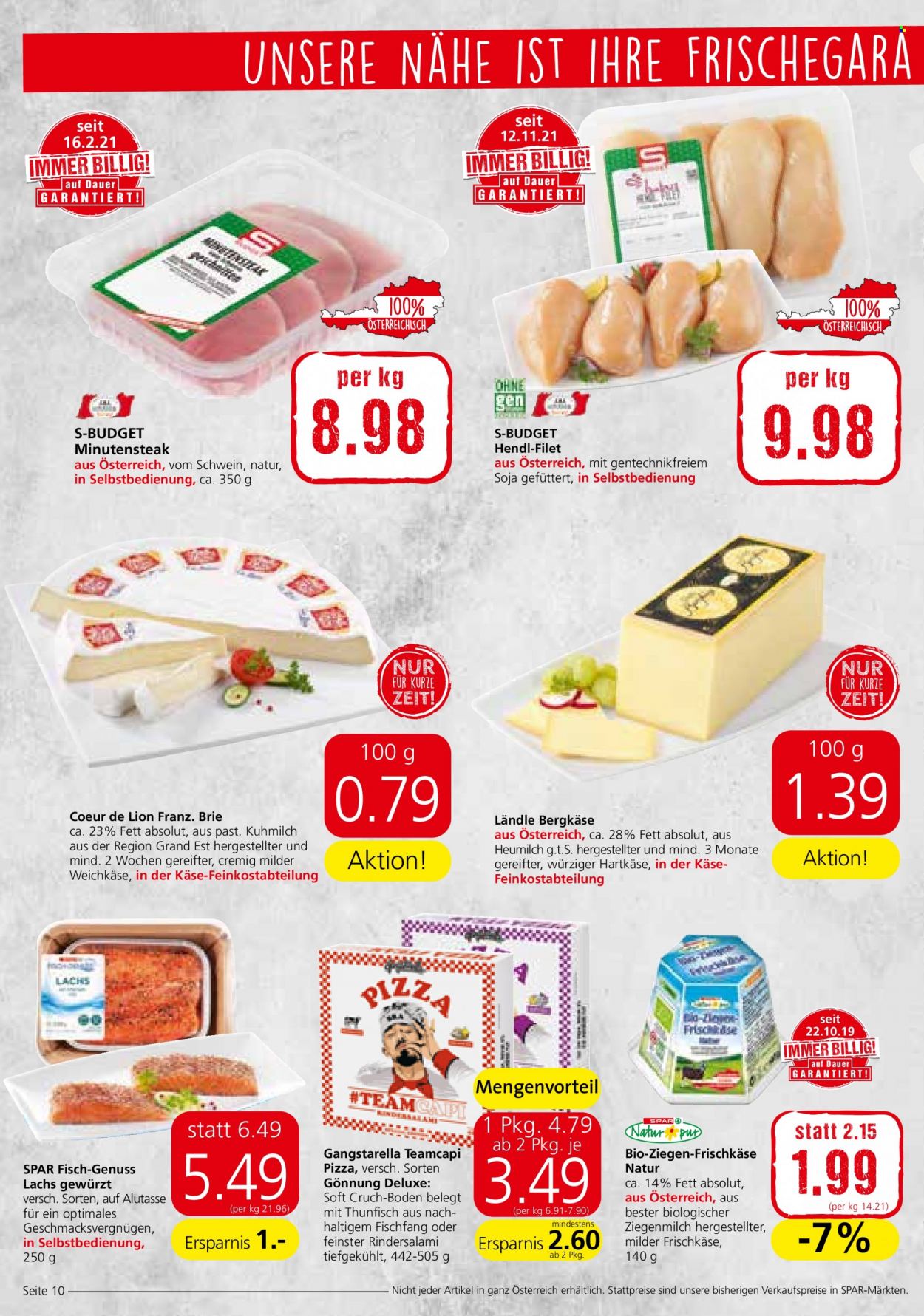 Angebote EUROSPAR - 17.2.2022 - 2.3.2022. Seite 10
