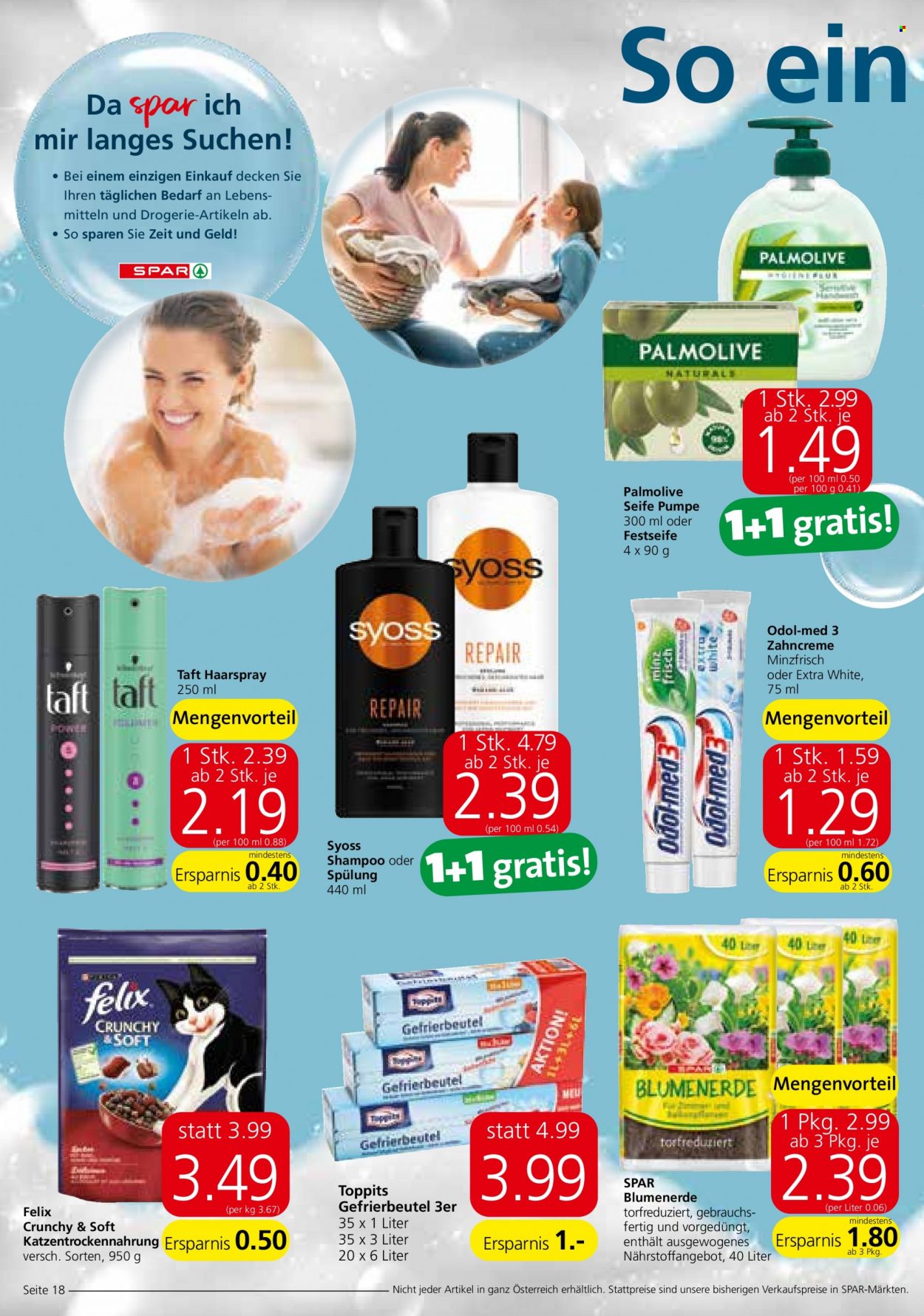 Angebote EUROSPAR - 17.2.2022 - 2.3.2022. Seite 18