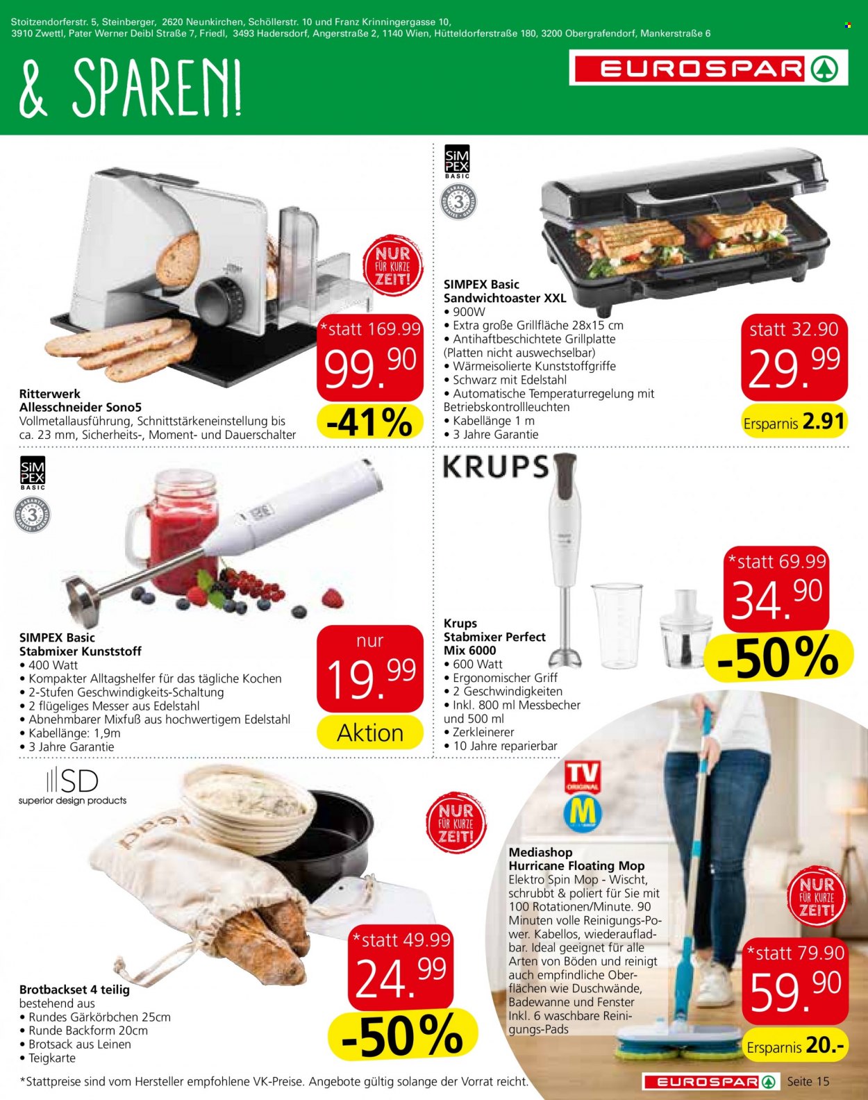 Angebote EUROSPAR - 17.2.2022 - 2.3.2022. Seite 15