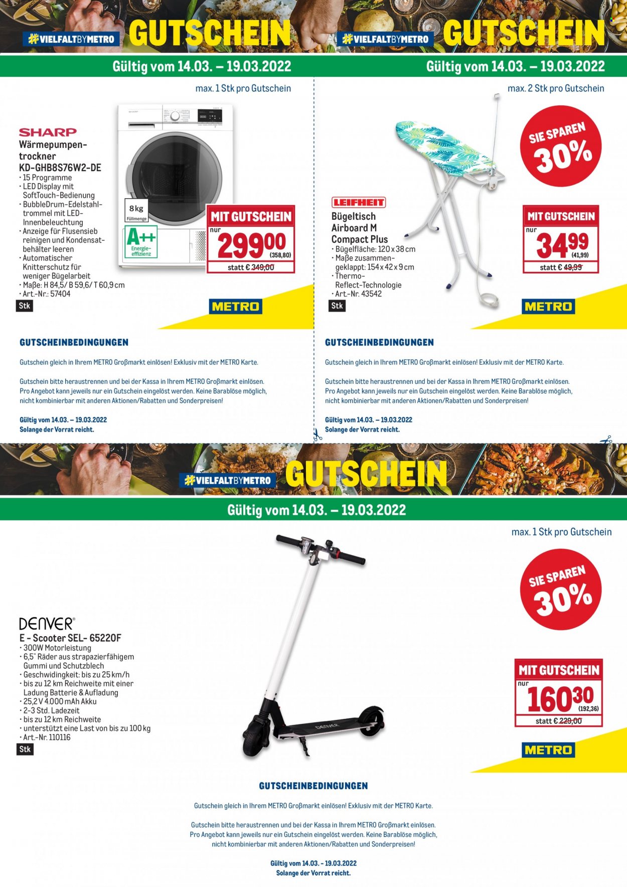 Angebote Metro - 1.3.2022 - 31.3.2022. Seite 15